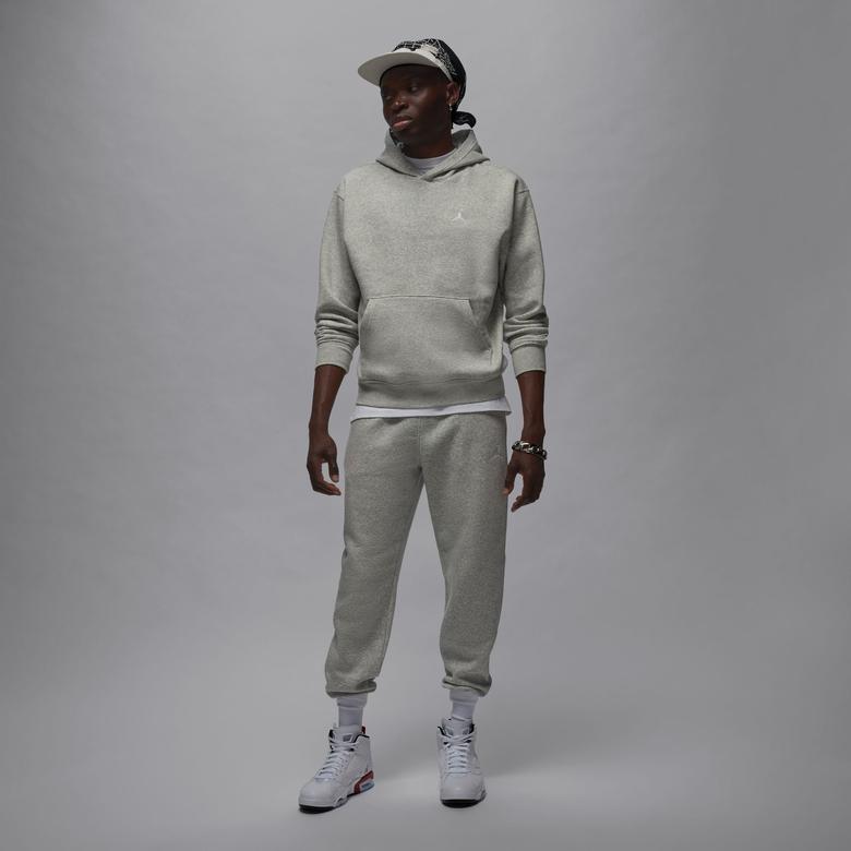 Jordan Brooklyn Fleece Erkek Gri Sweatshirt