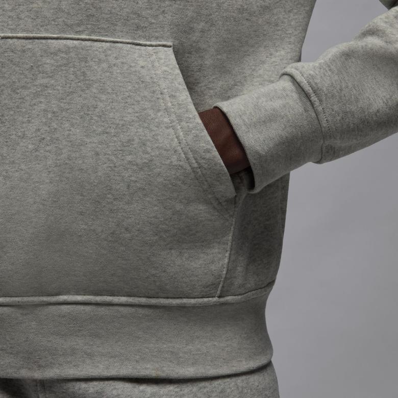 Jordan Brooklyn Fleece Erkek Gri Sweatshirt