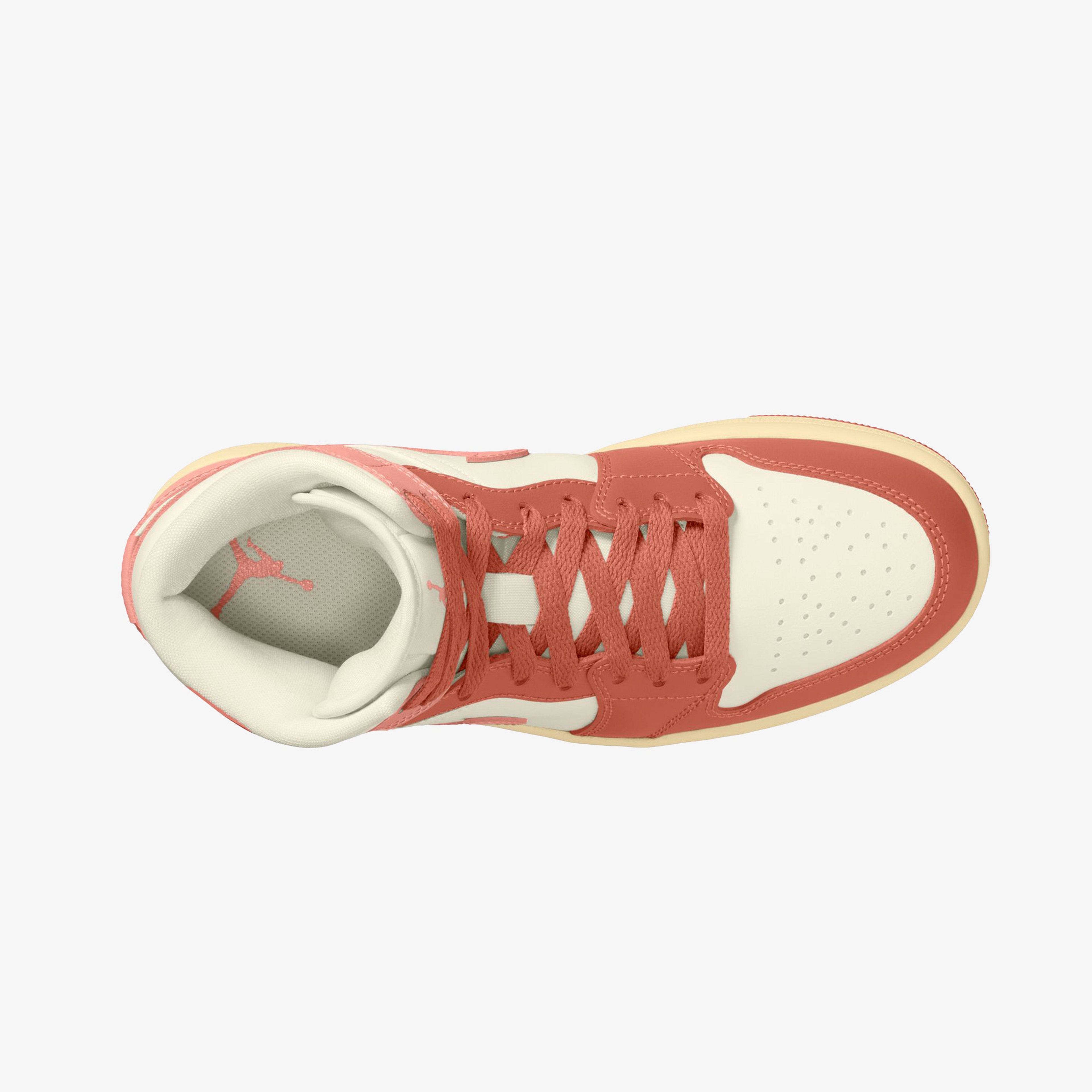 Nike Air Jordan 1 Mid Kadın Pembe Spor Ayakkabı