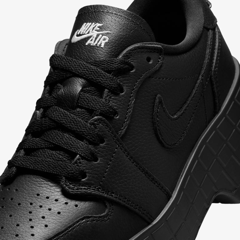 Nike Air Jordan 1 Brooklyn Low Kadın Siyah Spor Ayakkabı