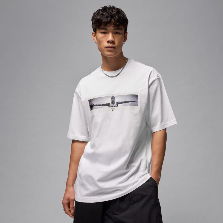 Jordan Wings Erkek Beyaz T-Shirt