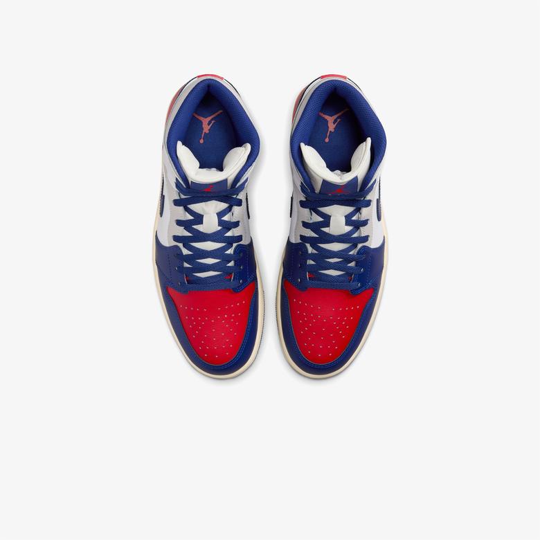 Nike Air Jordan 1 Low Erkek Lacivert/Kırmızı Spor Ayakkabı