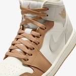 Nike Air Jordan 1 Mid Kadın Beyaz Spor Ayakkabı
