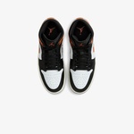Nike Air Jordan 1 Mid Erkek Turuncu Spor Ayakkabı