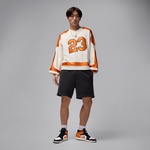 Nike Air Jordan 1 Mid Erkek Turuncu Spor Ayakkabı