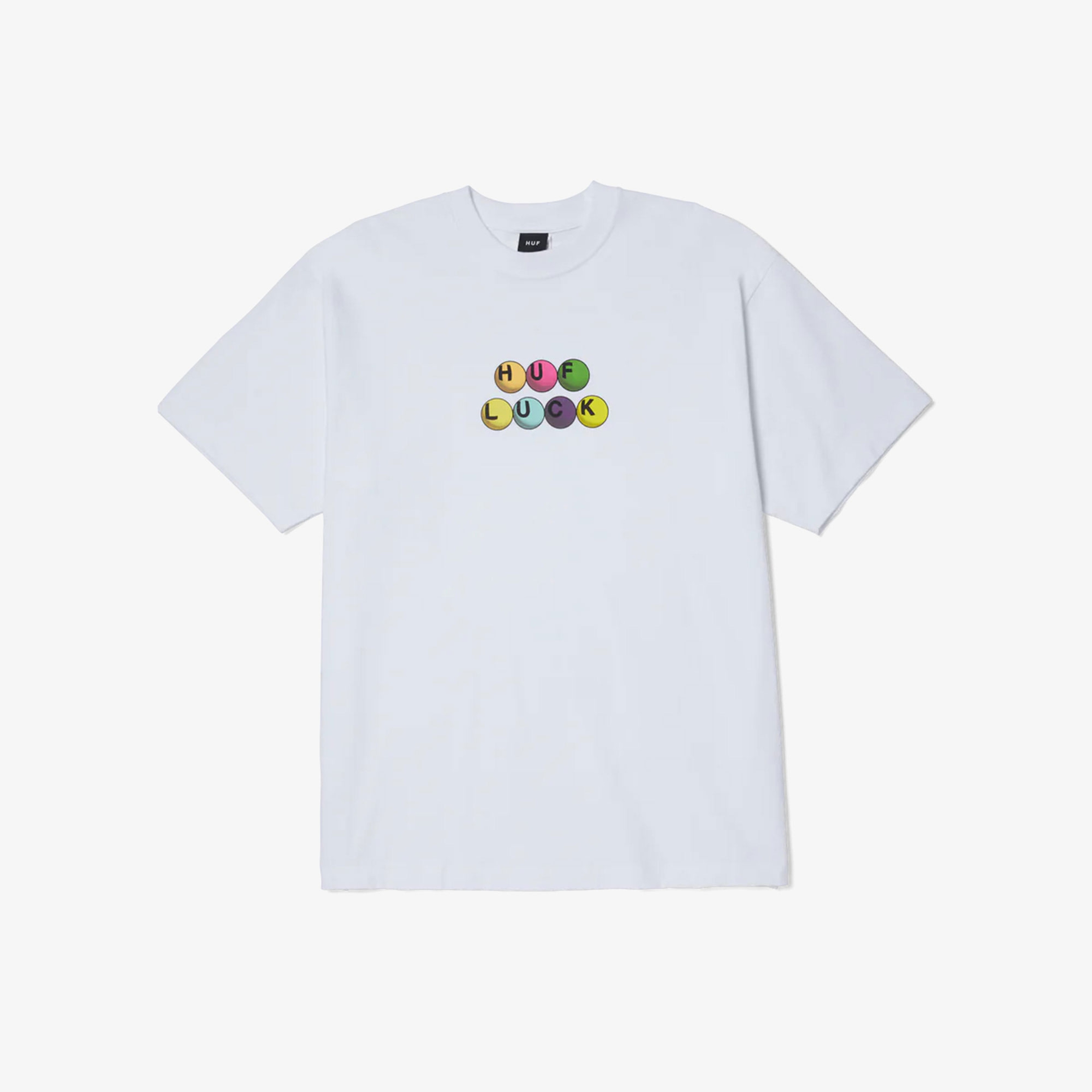 Huf Lucky Erkek Beyaz T-Shirt