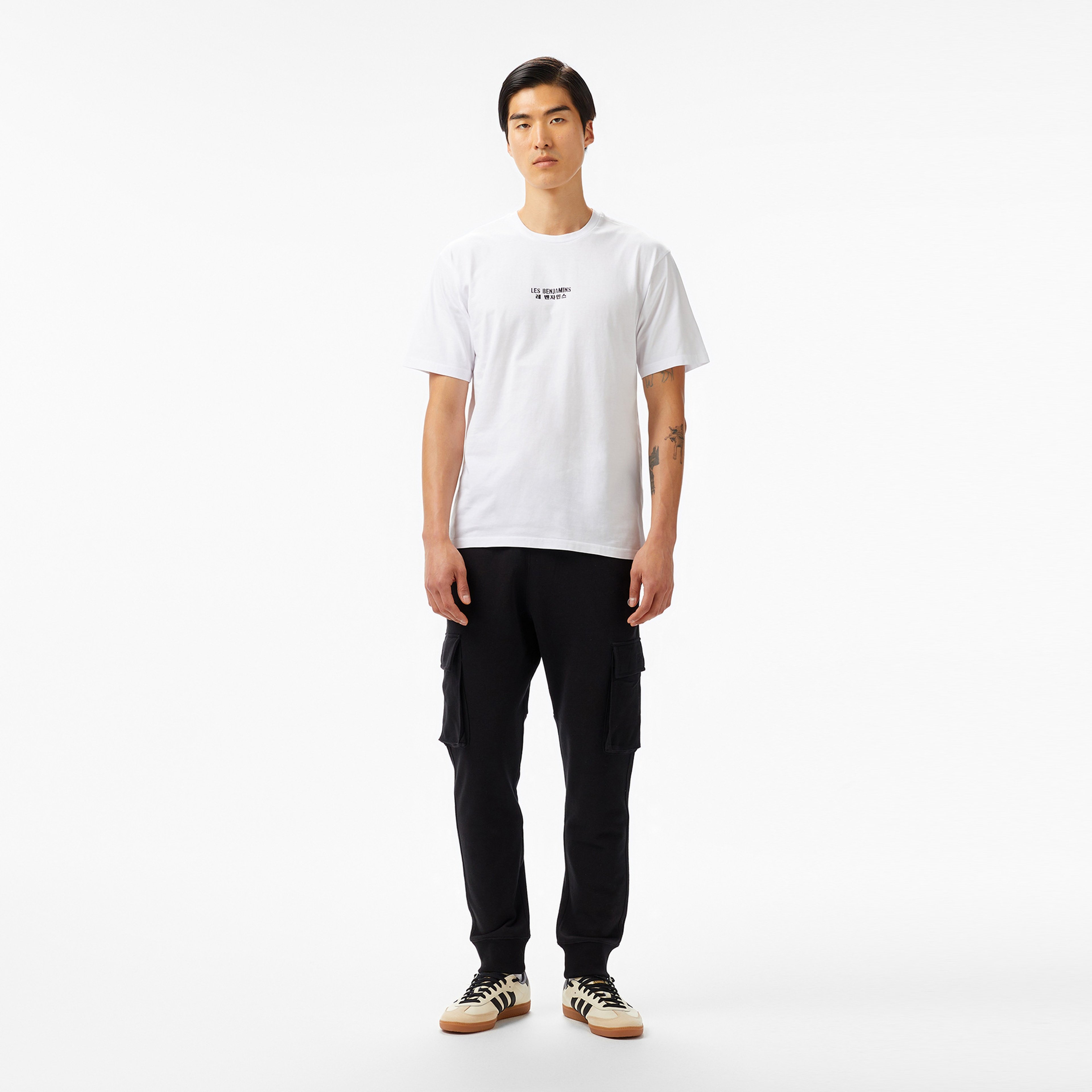 Les Benjamins Erkek Beyaz T-Shirt