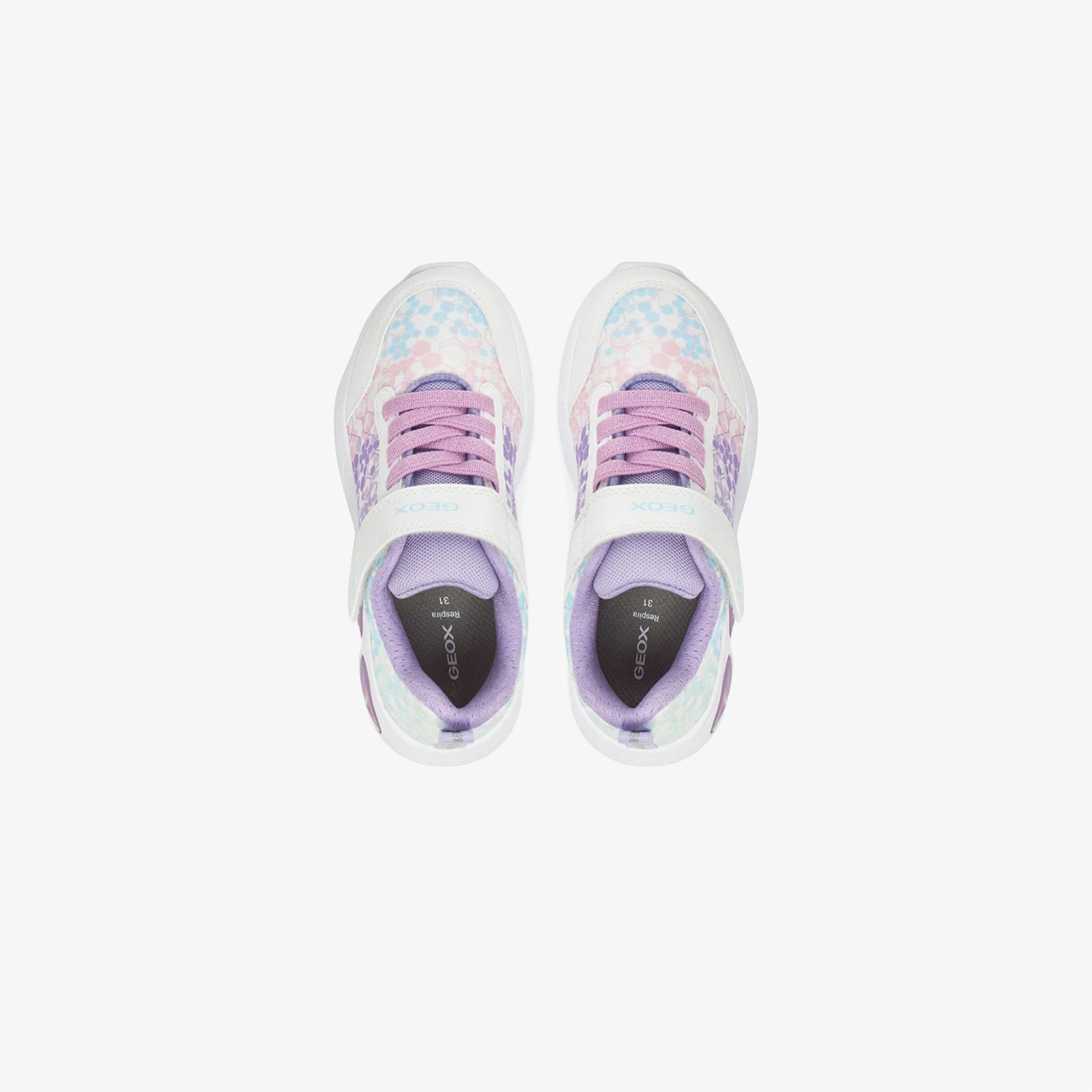 Geox Assister Bebek Beyaz Spor Ayakkabı