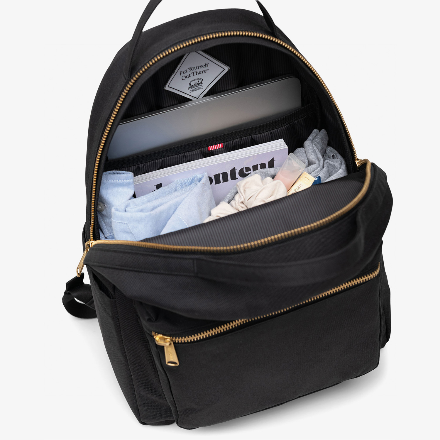 Herschel Nova Unisex Siyah Sırt Çantası