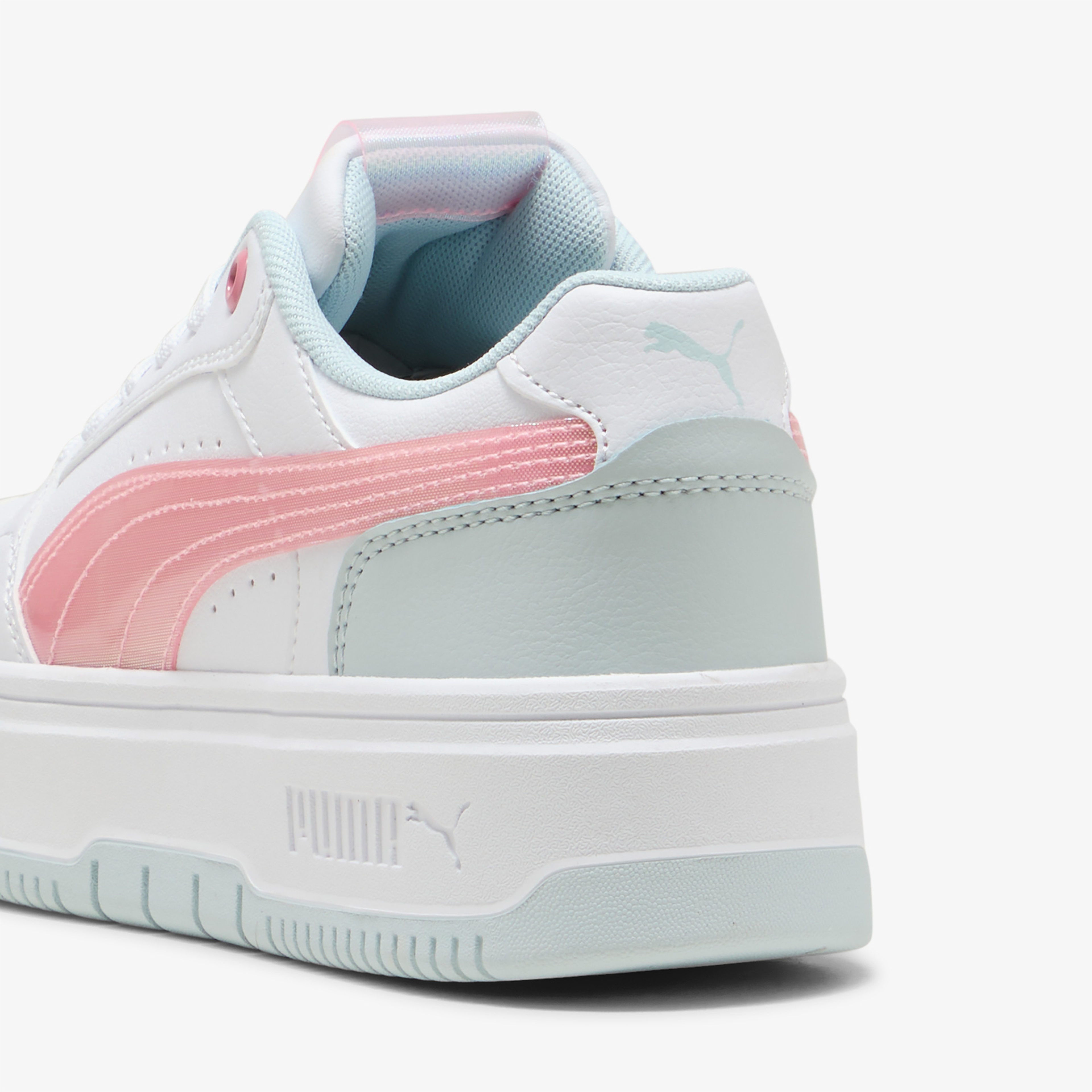 Puma Rebound Femme Space Belle Çocuk Beyaz Spor Ayakkabı