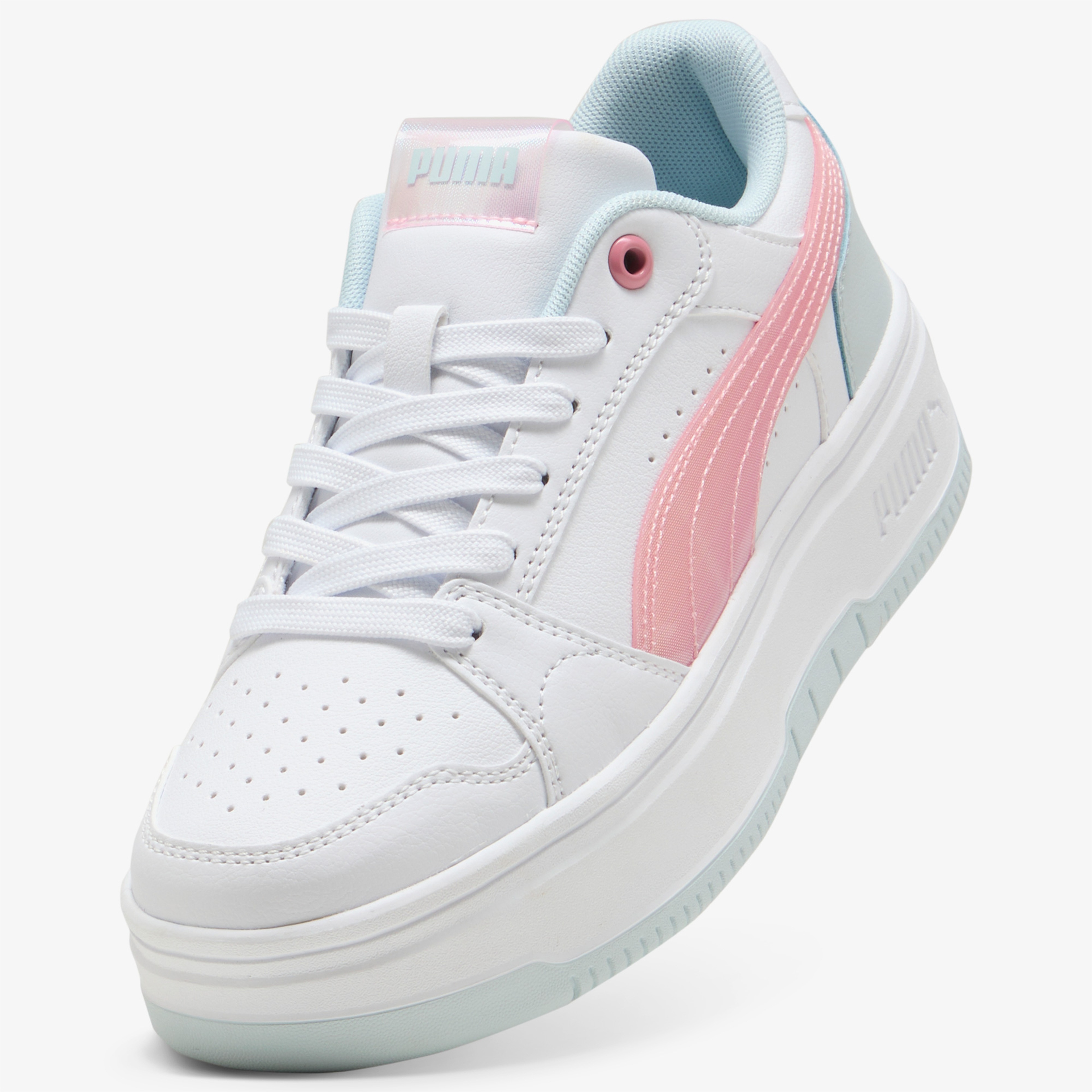 Puma Rebound Femme Space Belle Çocuk Beyaz Spor Ayakkabı