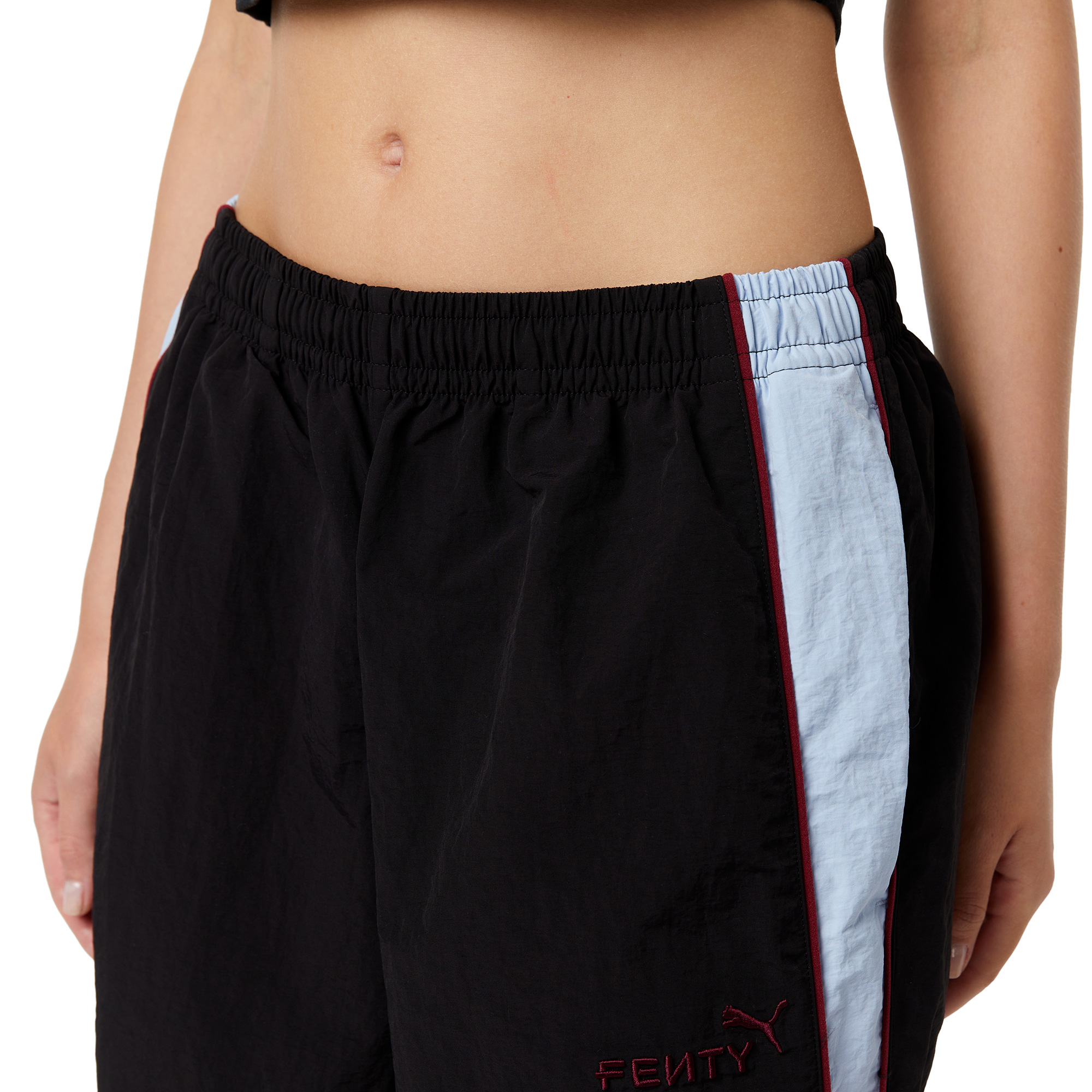 Puma X Fenty Nylon Track Unisex Siyah Eşofman Altı