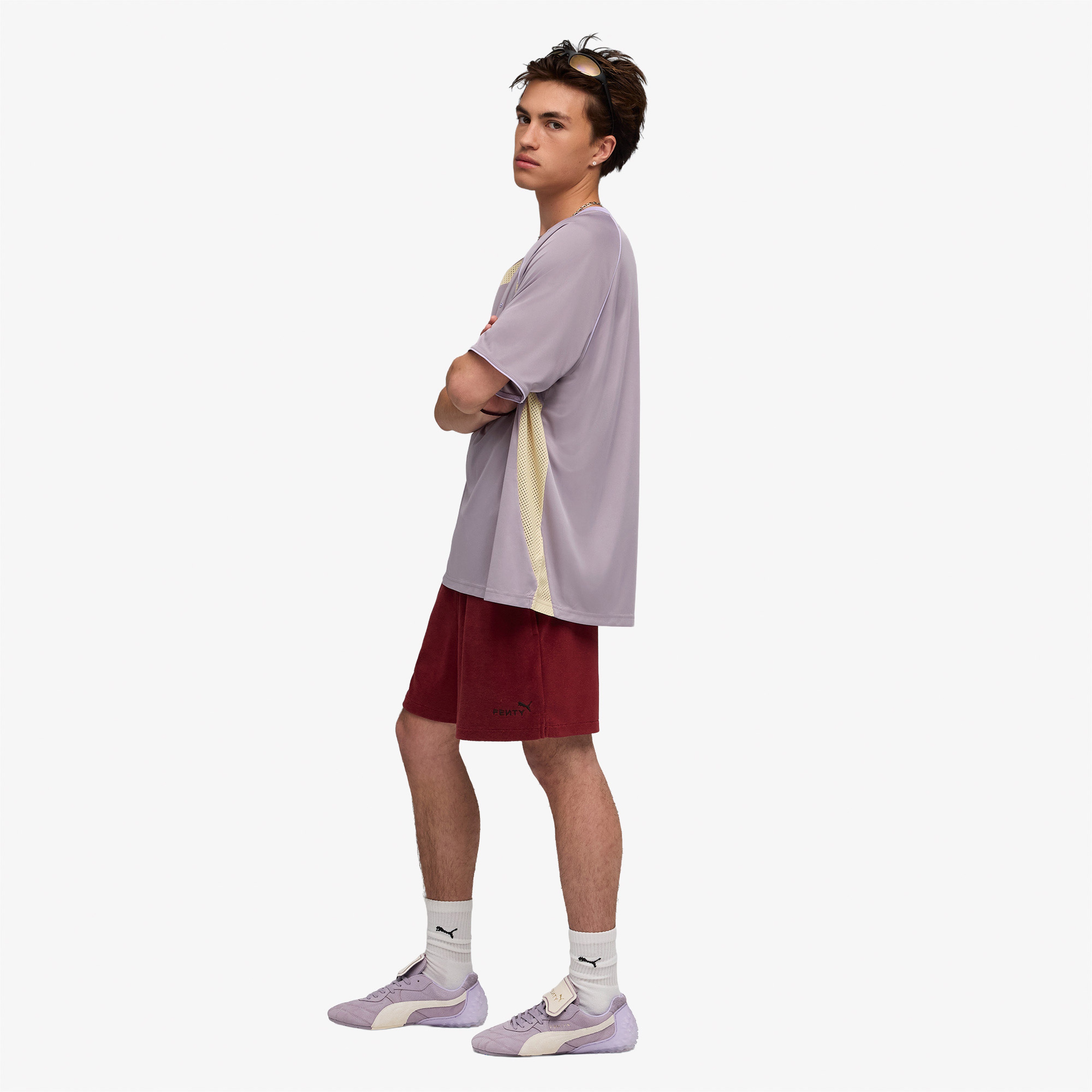 Puma x Fenty Basic Unisex Mor Forma