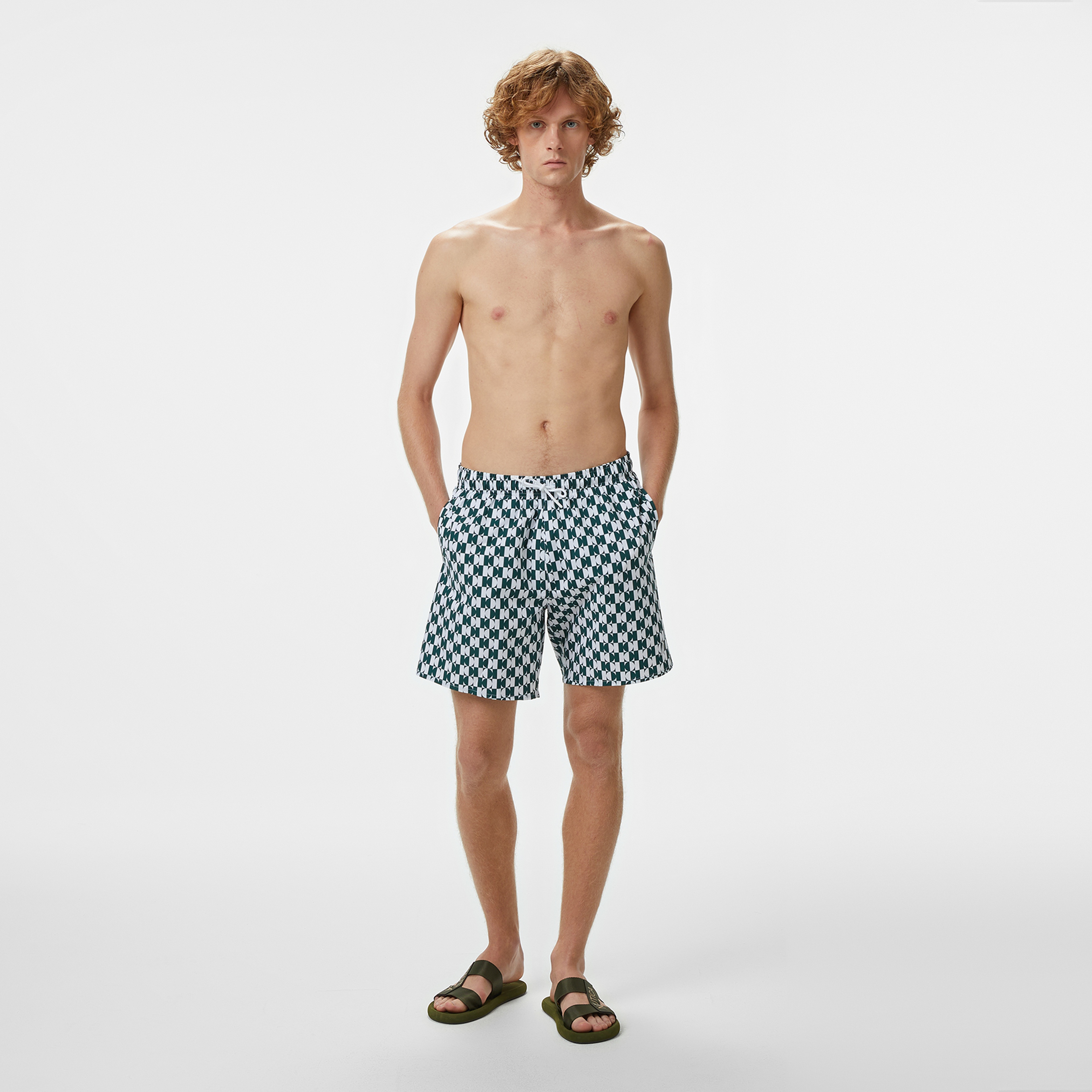 Nautica Erkek Yeşil Deniz Şortu