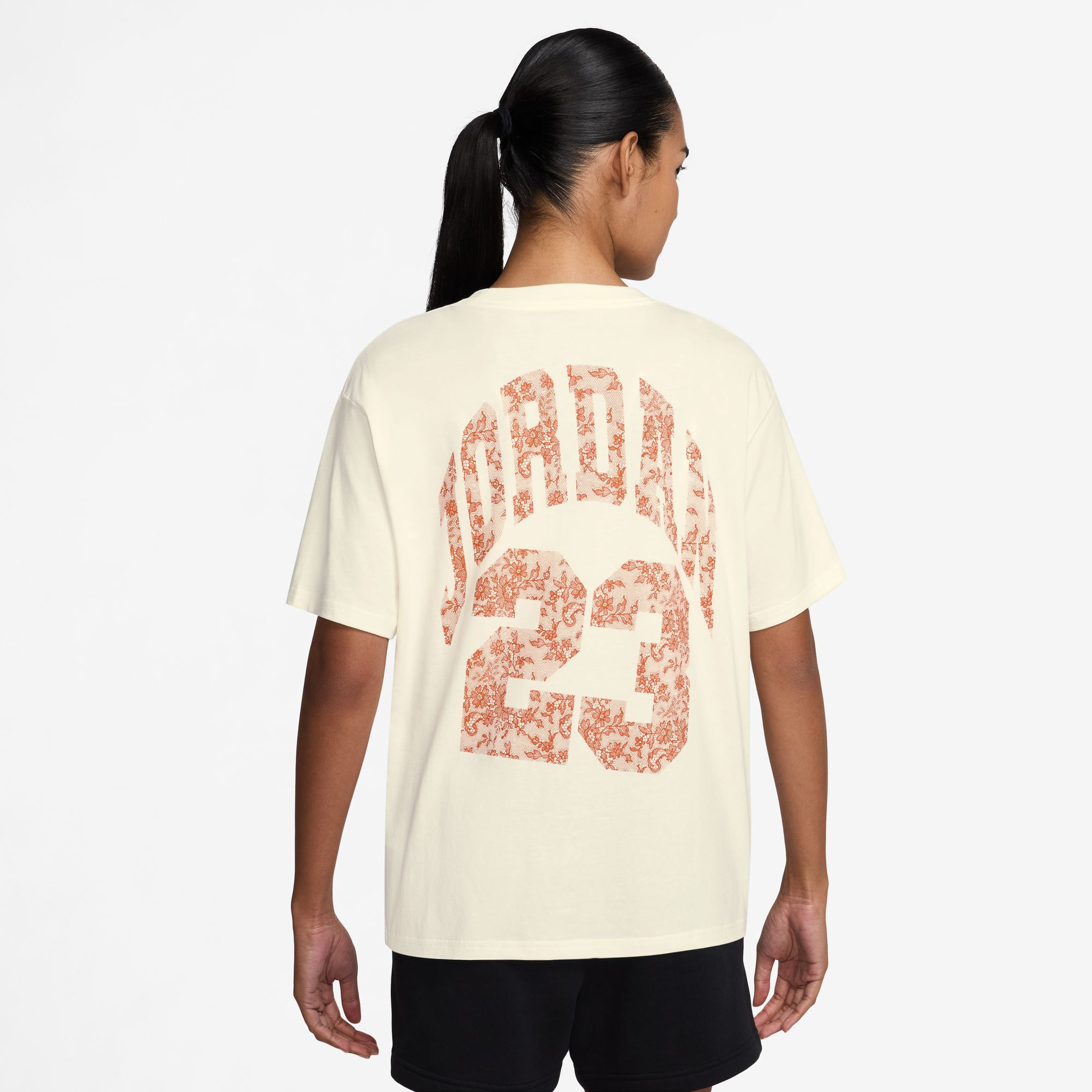 Jordan Brooklyn 23 Kadın Bej T-Shirt