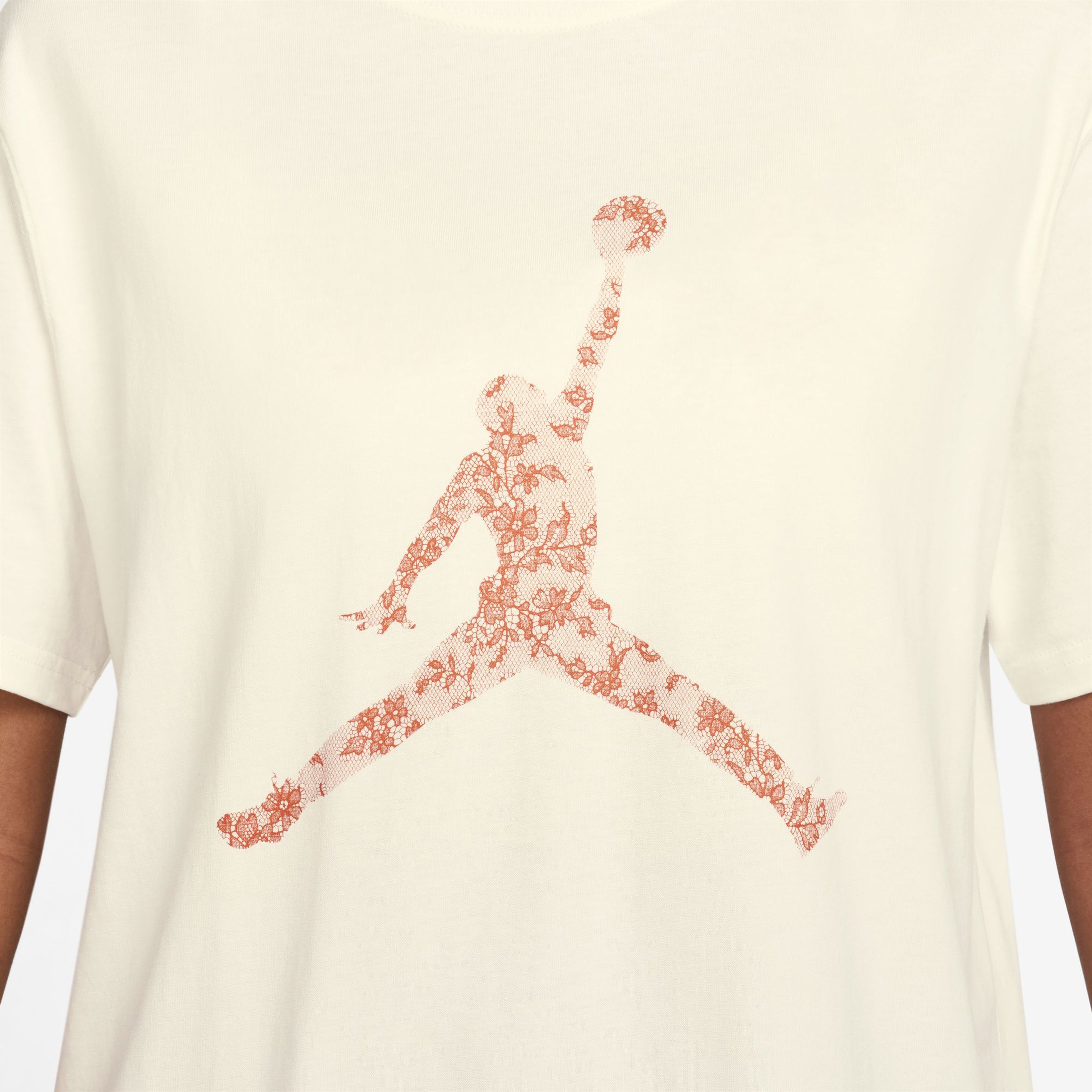 Jordan Brooklyn 23 Kadın Bej T-Shirt