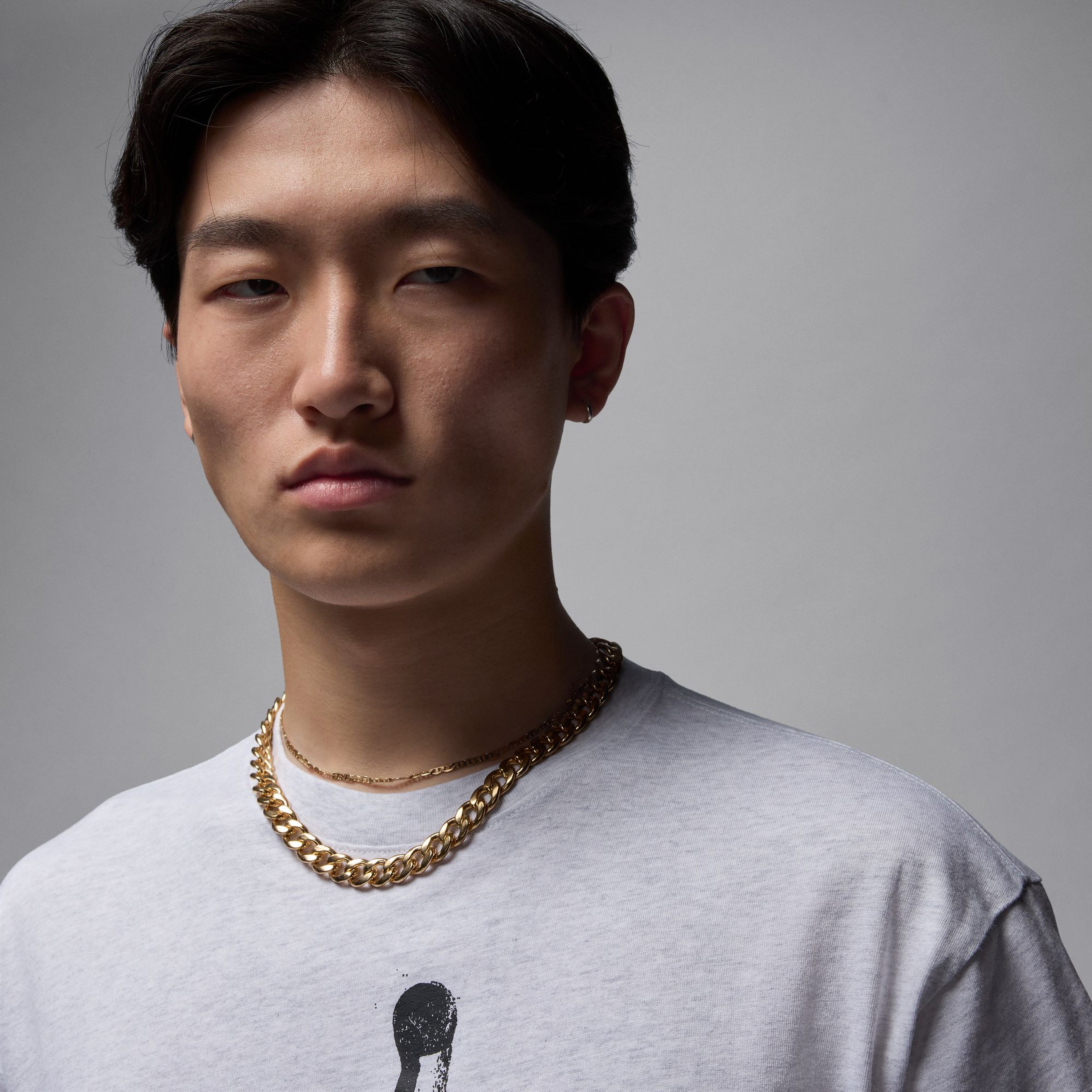 Jordan Brooklyn Fleece Jumpman Erkek Beyaz T-Shirt