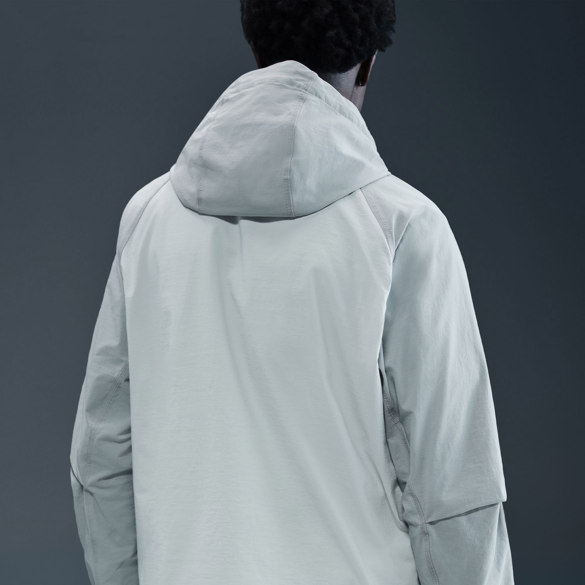 Nike Tech Fleece Erkek Gri Ceket