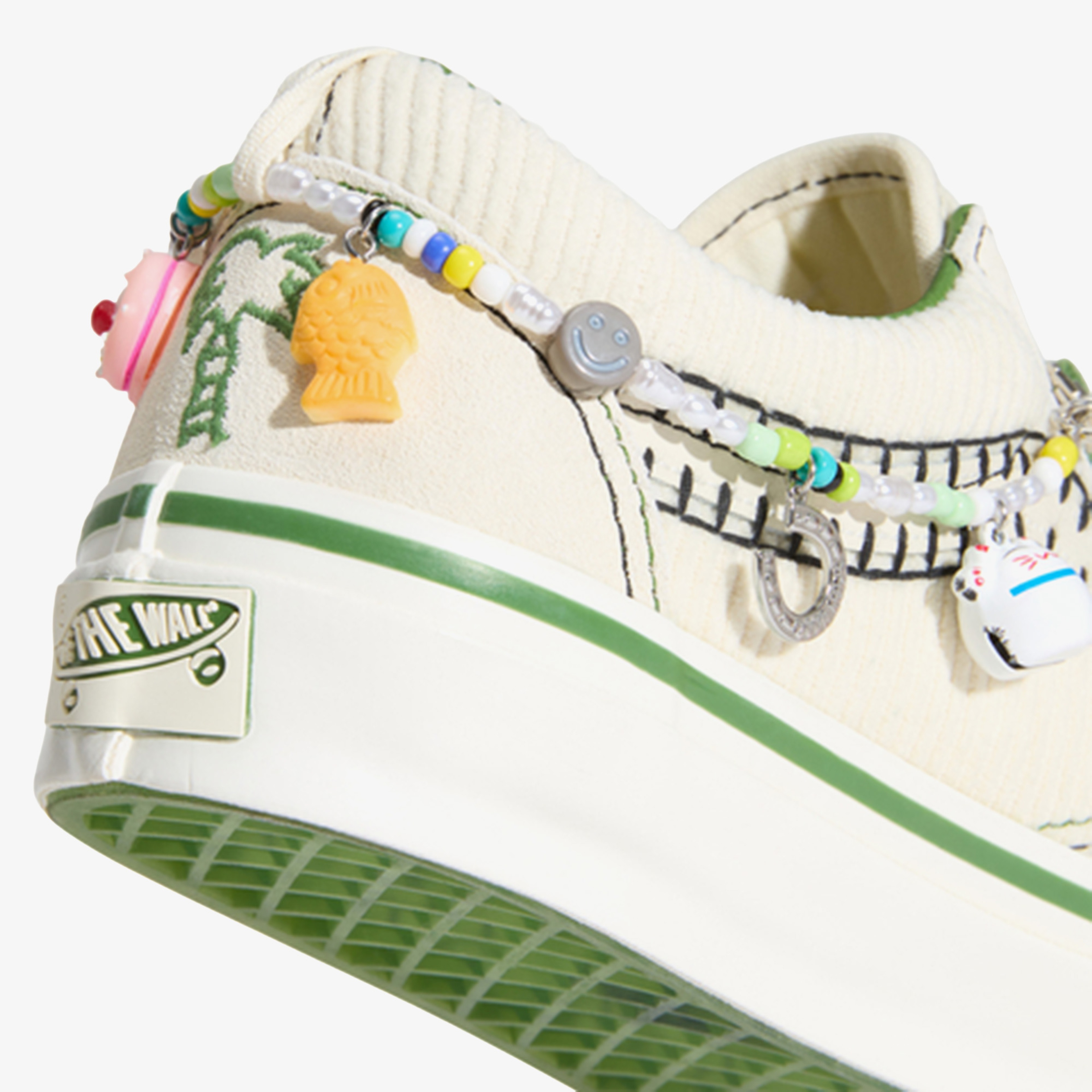 Vans Lx Old Skool Charms Kadın Beyaz Spor Ayakkabı