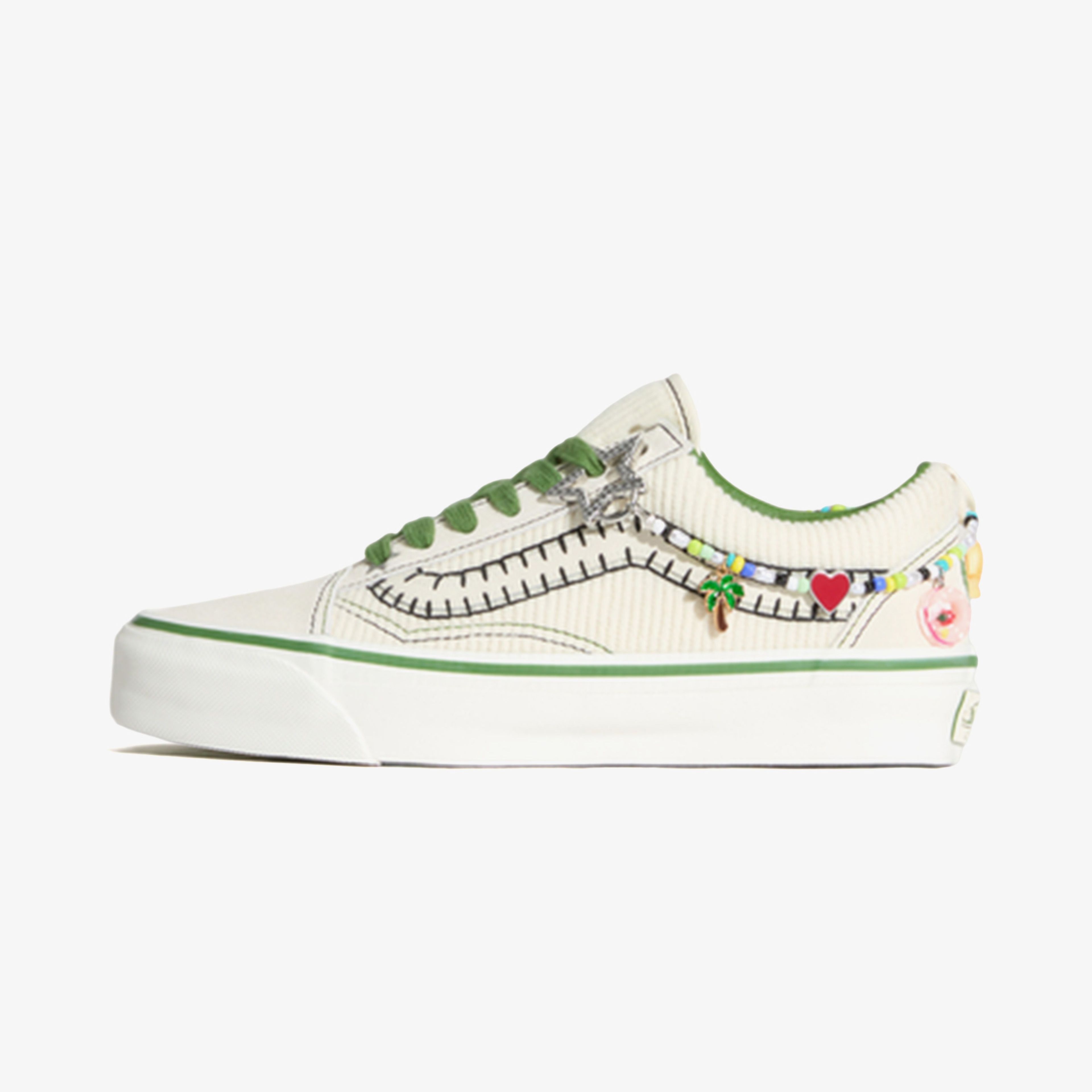 Vans Lx Old Skool Charms Kadın Beyaz Spor Ayakkabı39VN000EGYCRM1
