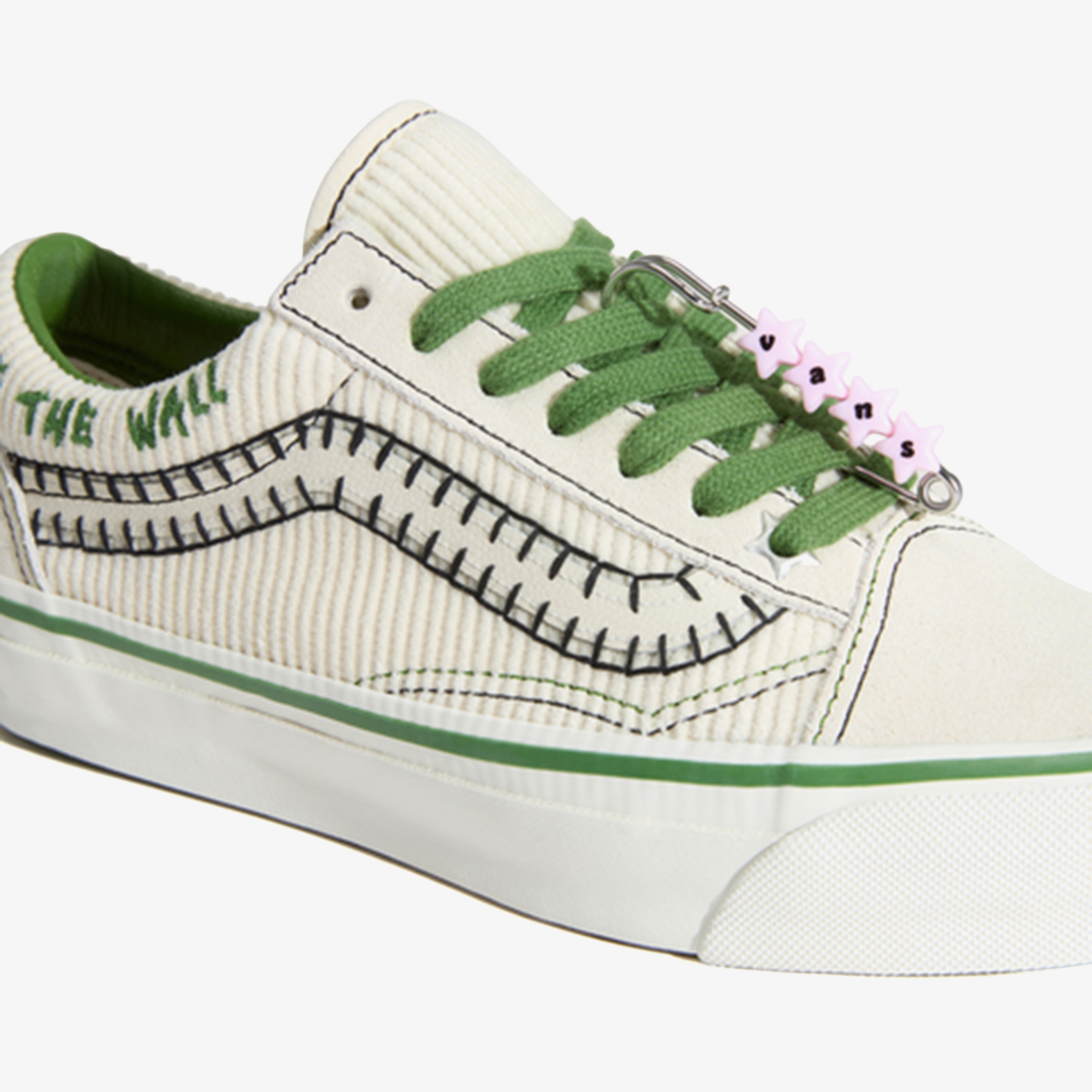 Vans Lx Old Skool Charms Kadın Beyaz Spor Ayakkabı