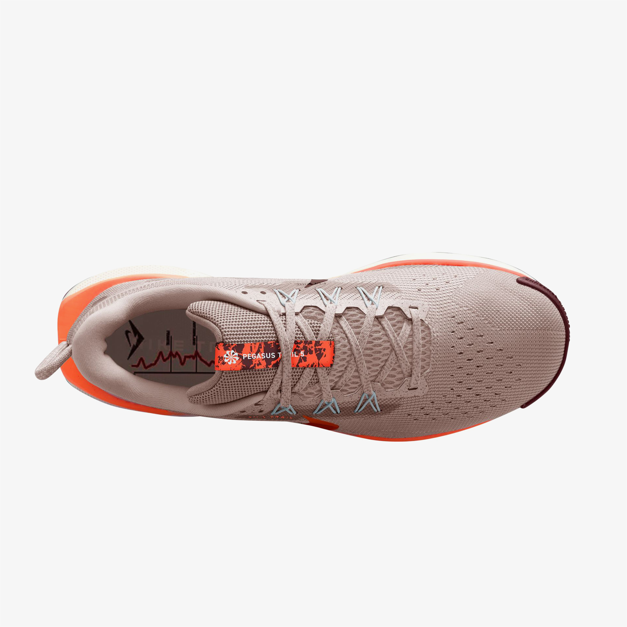 Nike Pegasus Trail 5 Erkek Kırmızı Koşu Ayakkabısı