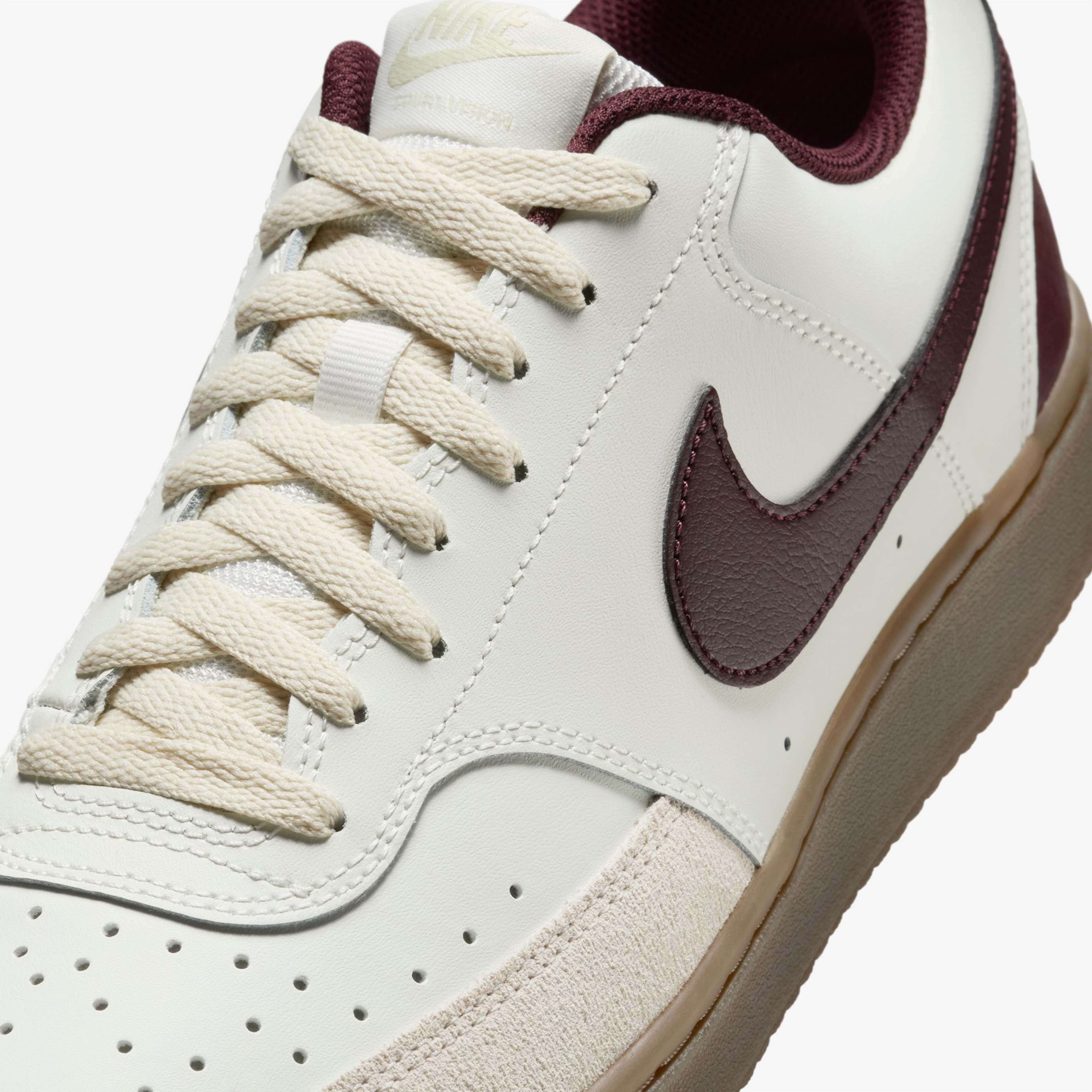 Nike Court Vision Low Erkek Krem Spor Ayakkabı