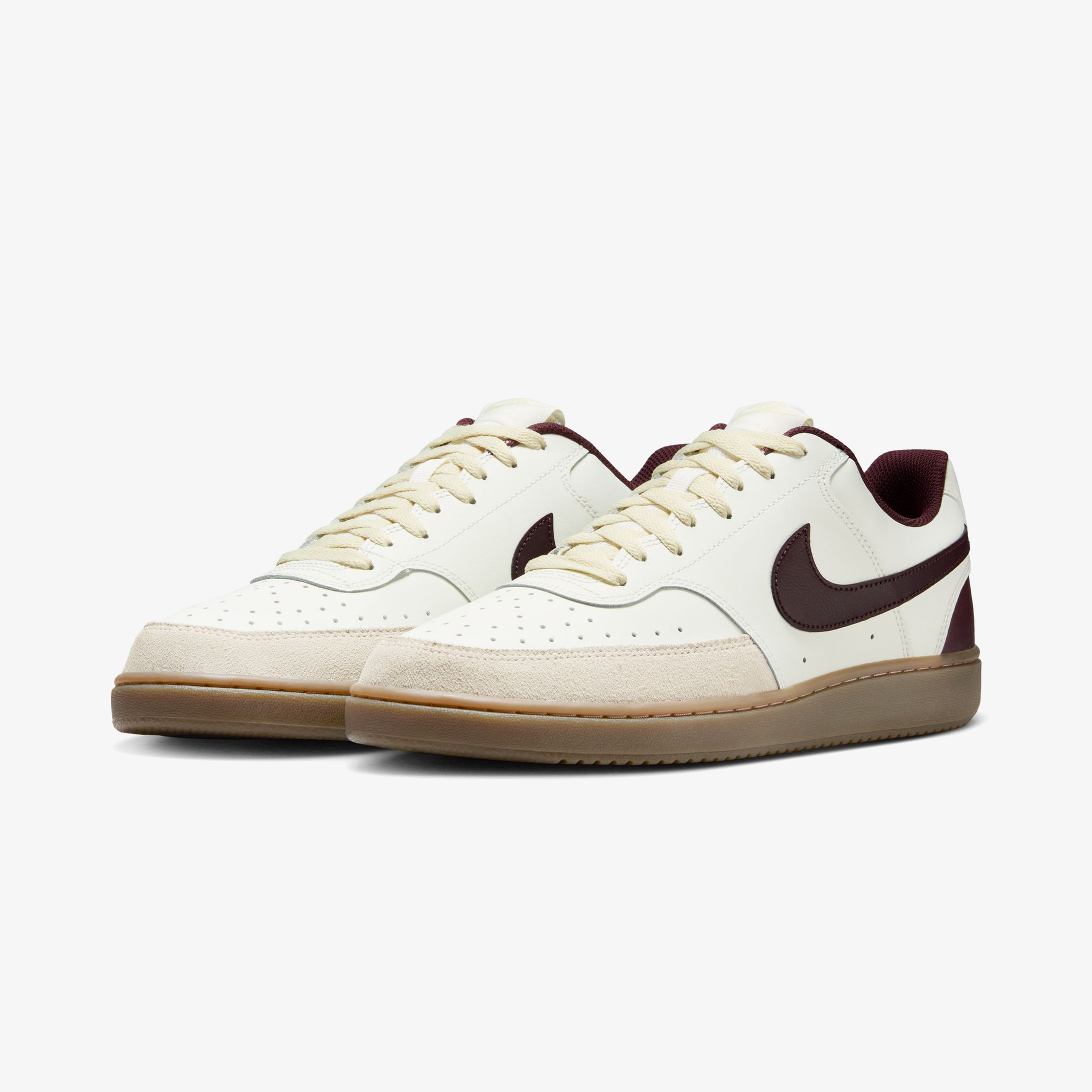Nike Court Vision Low Erkek Krem Spor Ayakkabı