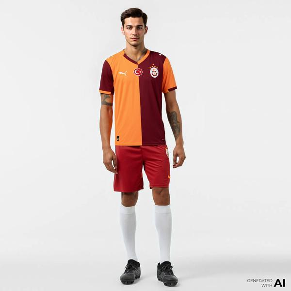 Puma Galatasaray S.K. 25-26 Erkek Kırmızı İç Saha Futbol Forması