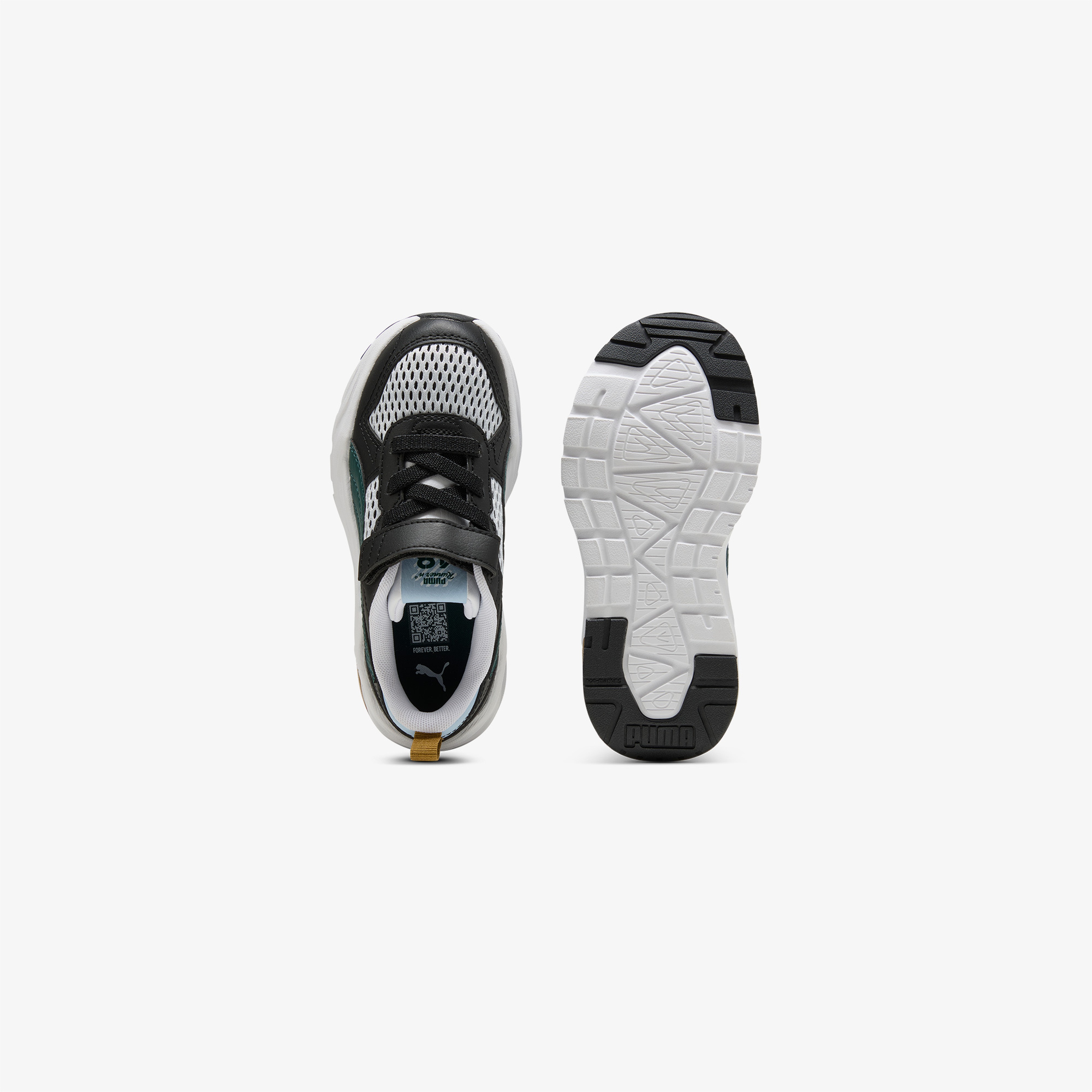 Puma Trinity 2 Lt Run Fun Ac+ Ps Çocuk Beyaz Spor Ayakkabı