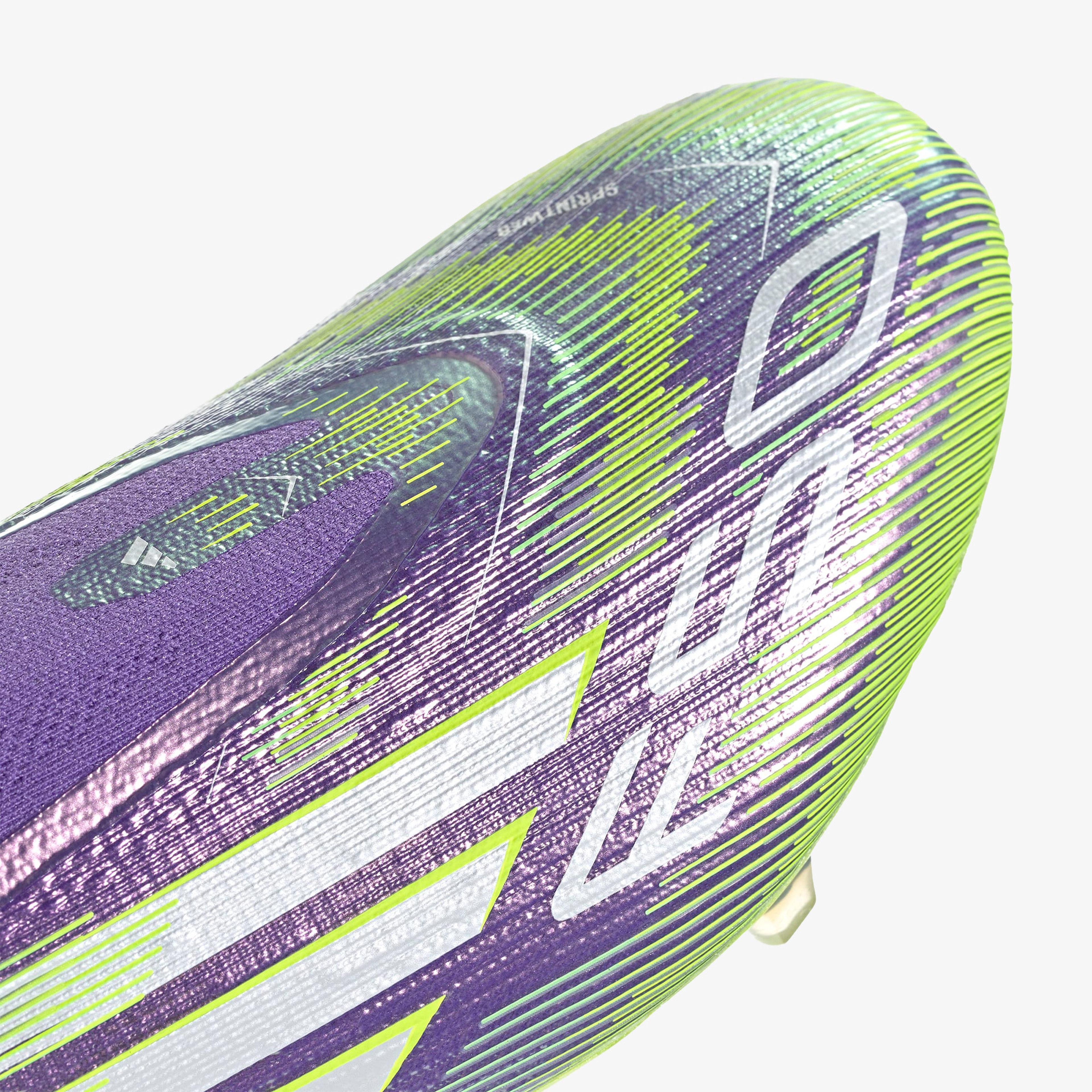adidas F50 Elite  Erkek Mor Çim Saha Kramponu