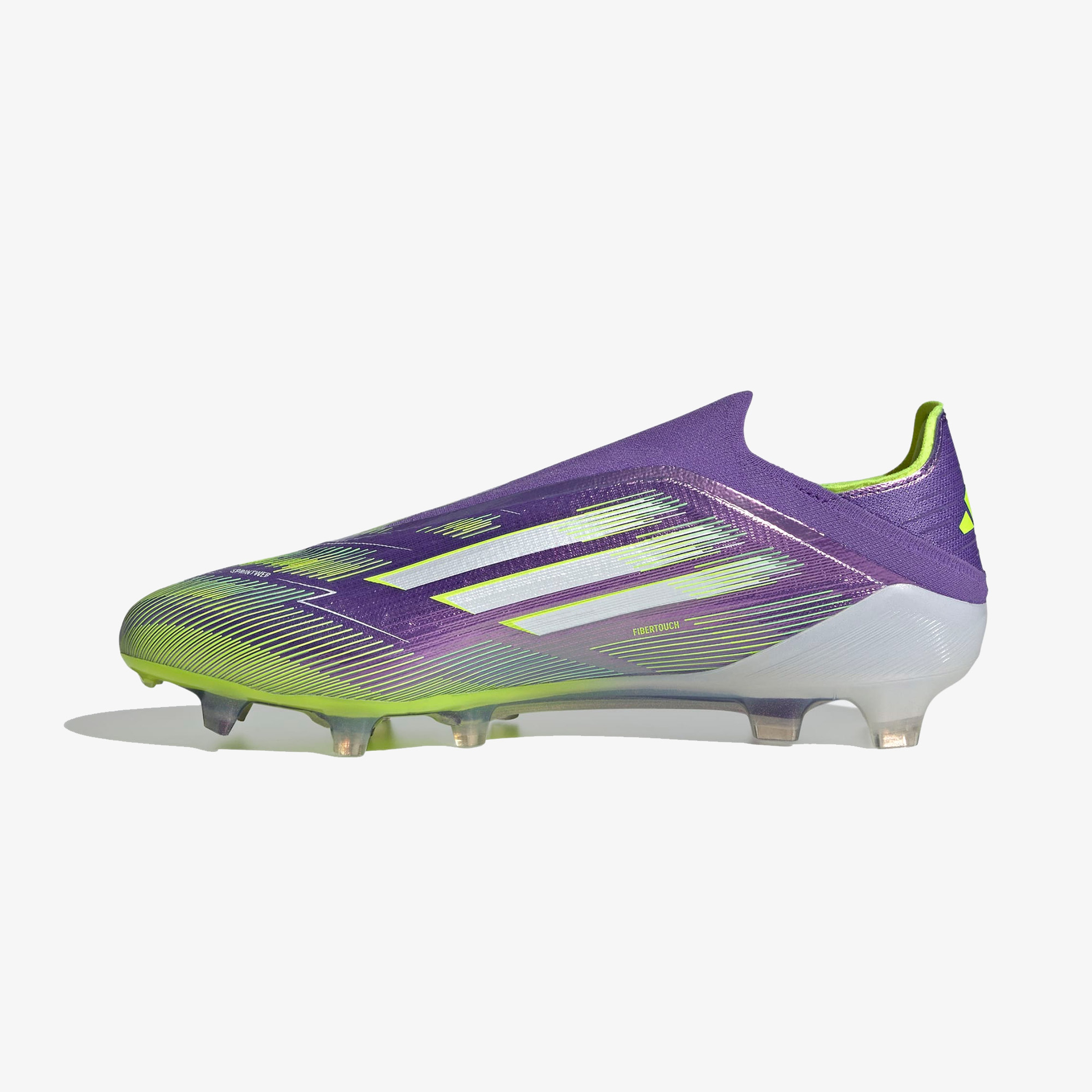 adidas F50 Elite  Erkek Mor Çim Saha Kramponu