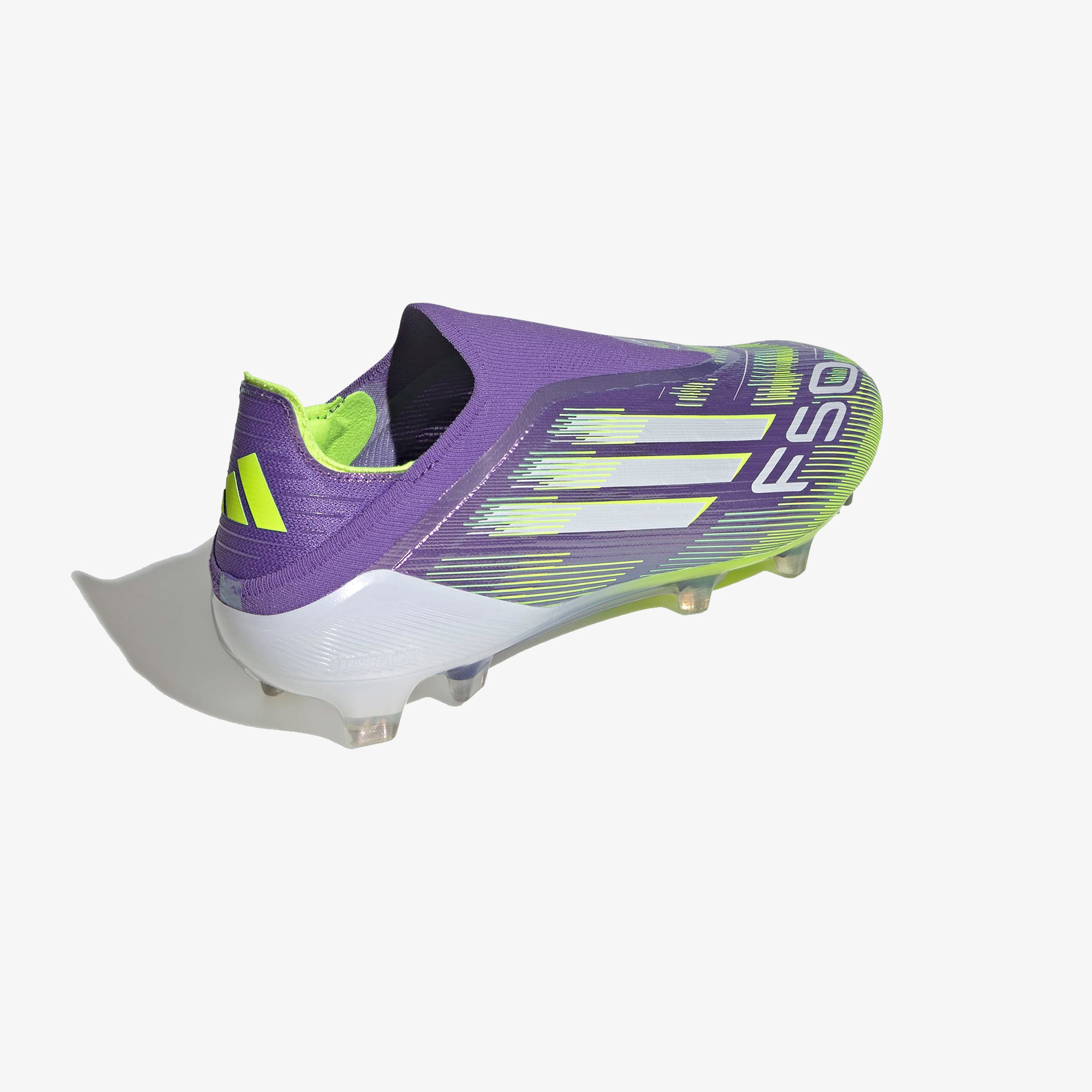 adidas F50 Elite  Erkek Mor Çim Saha Kramponu
