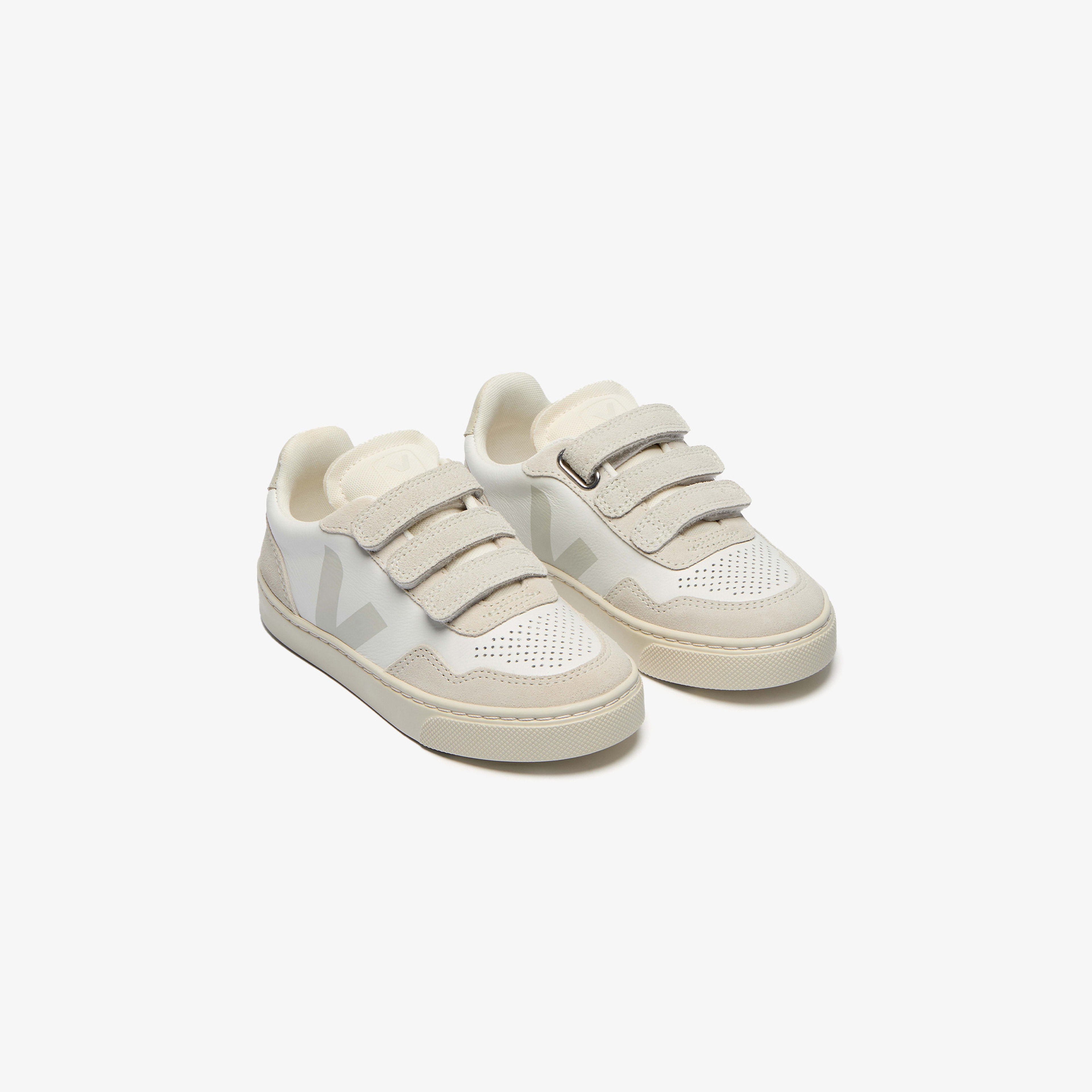 Veja V-90 Leather Çocuk Beyaz Sneaker