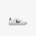 Veja Logo Patch Cırt Cırt Bantlı Çocuk Beyaz Sneaker