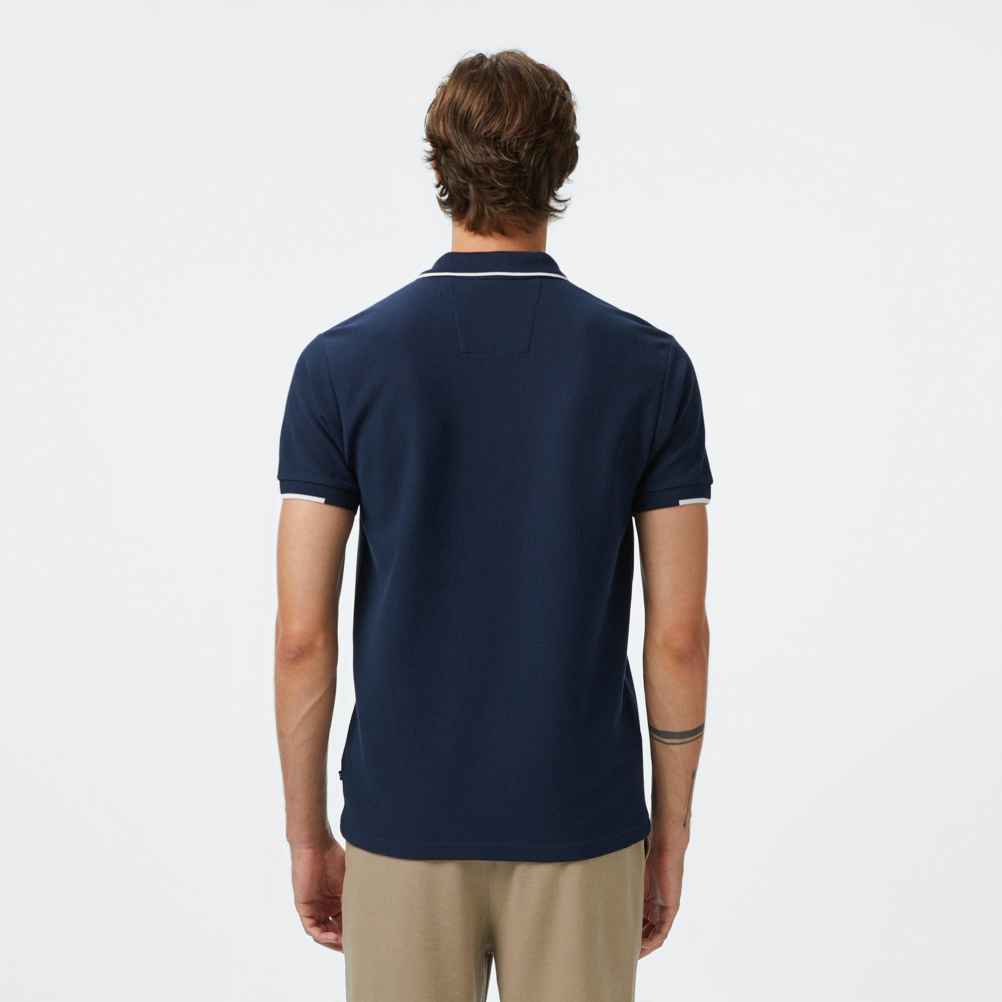 Nautica Erkek Lacivert Classic Fit Polo