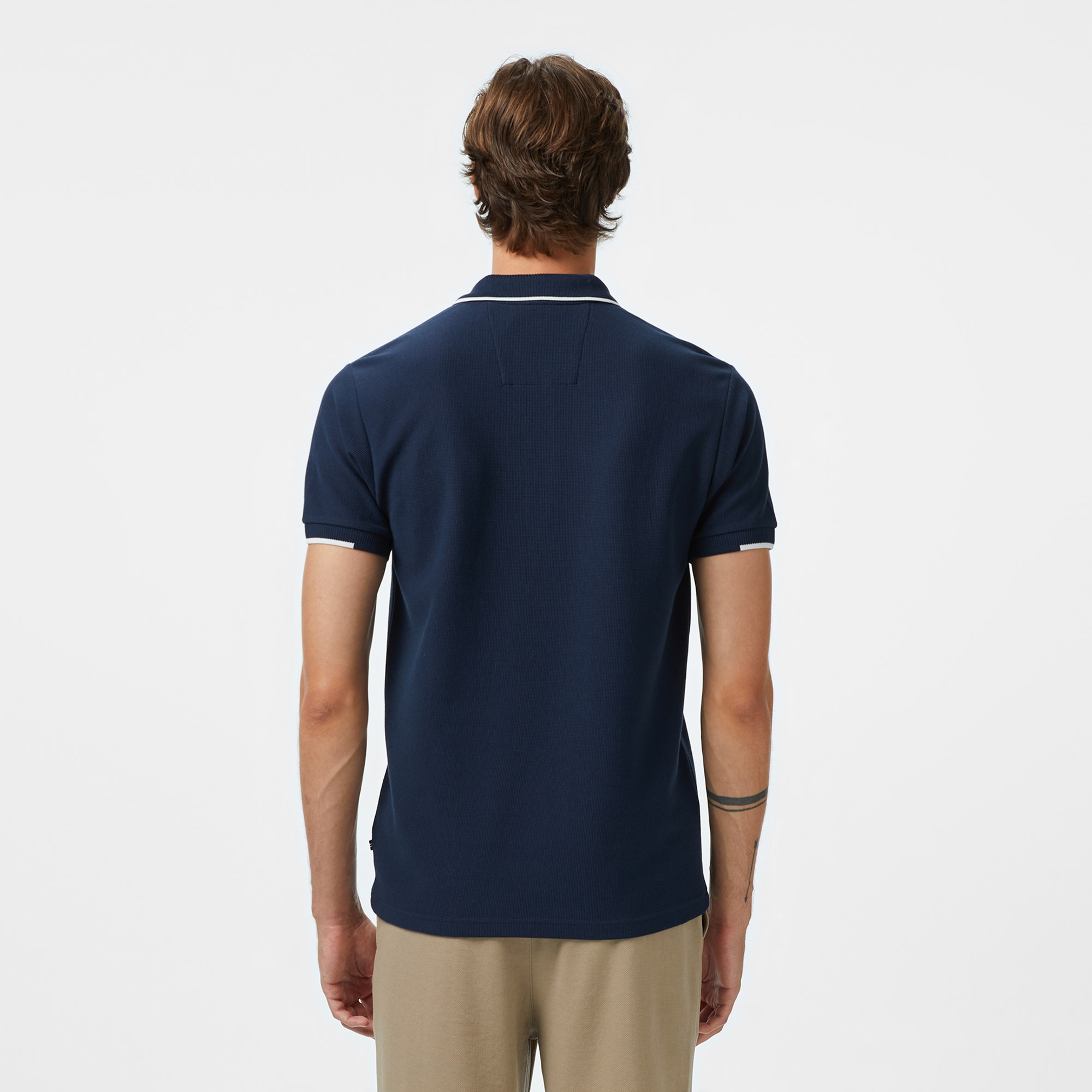 Nautica Erkek Lacivert Classic Fit Polo
