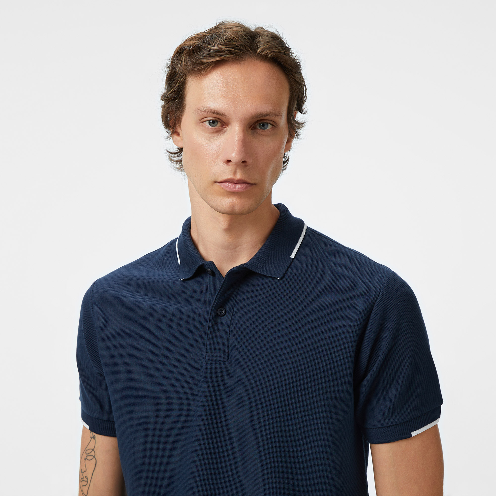 Nautica Erkek Lacivert Classic Fit Polo