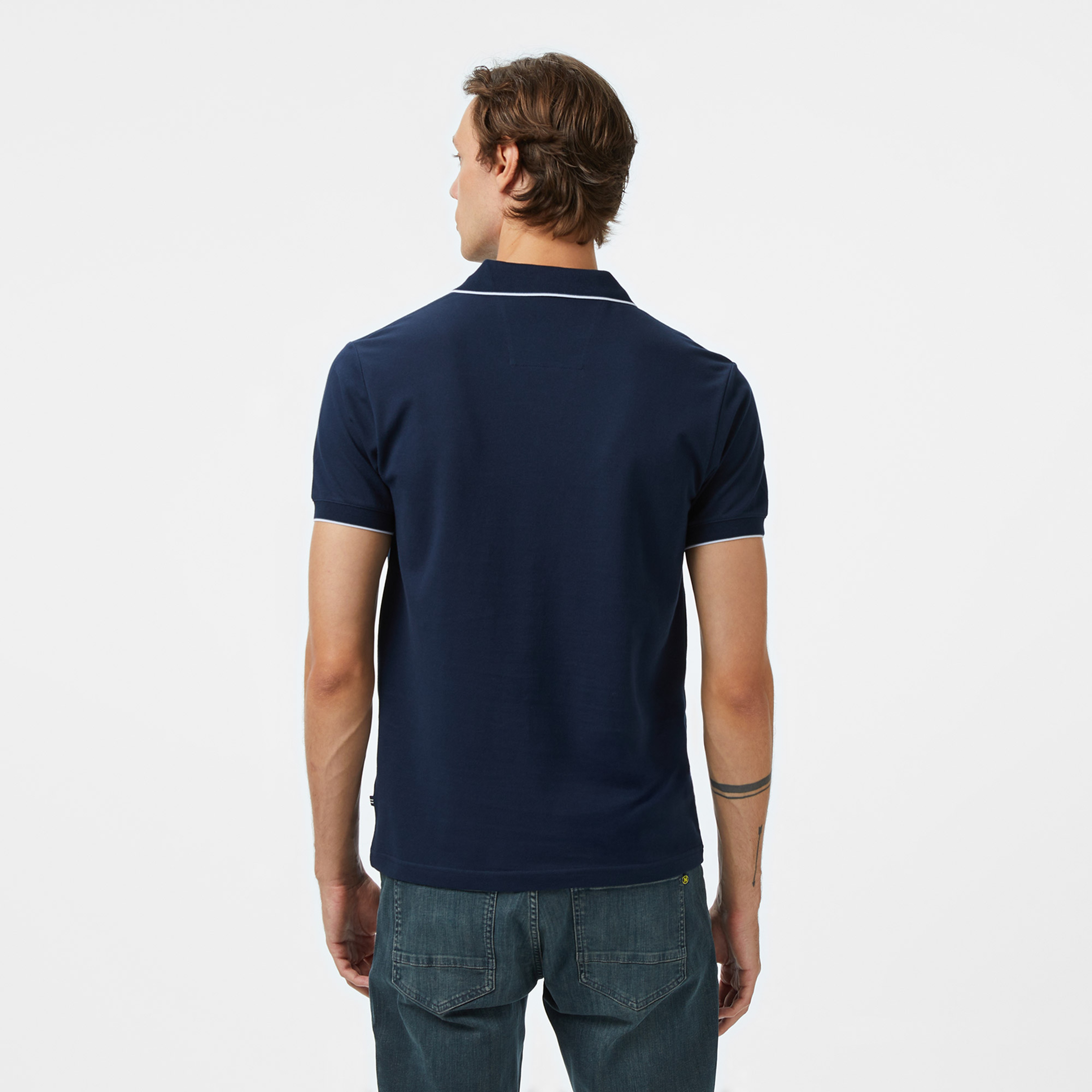 Nautica Erkek Lacivert Classic Fit Polo