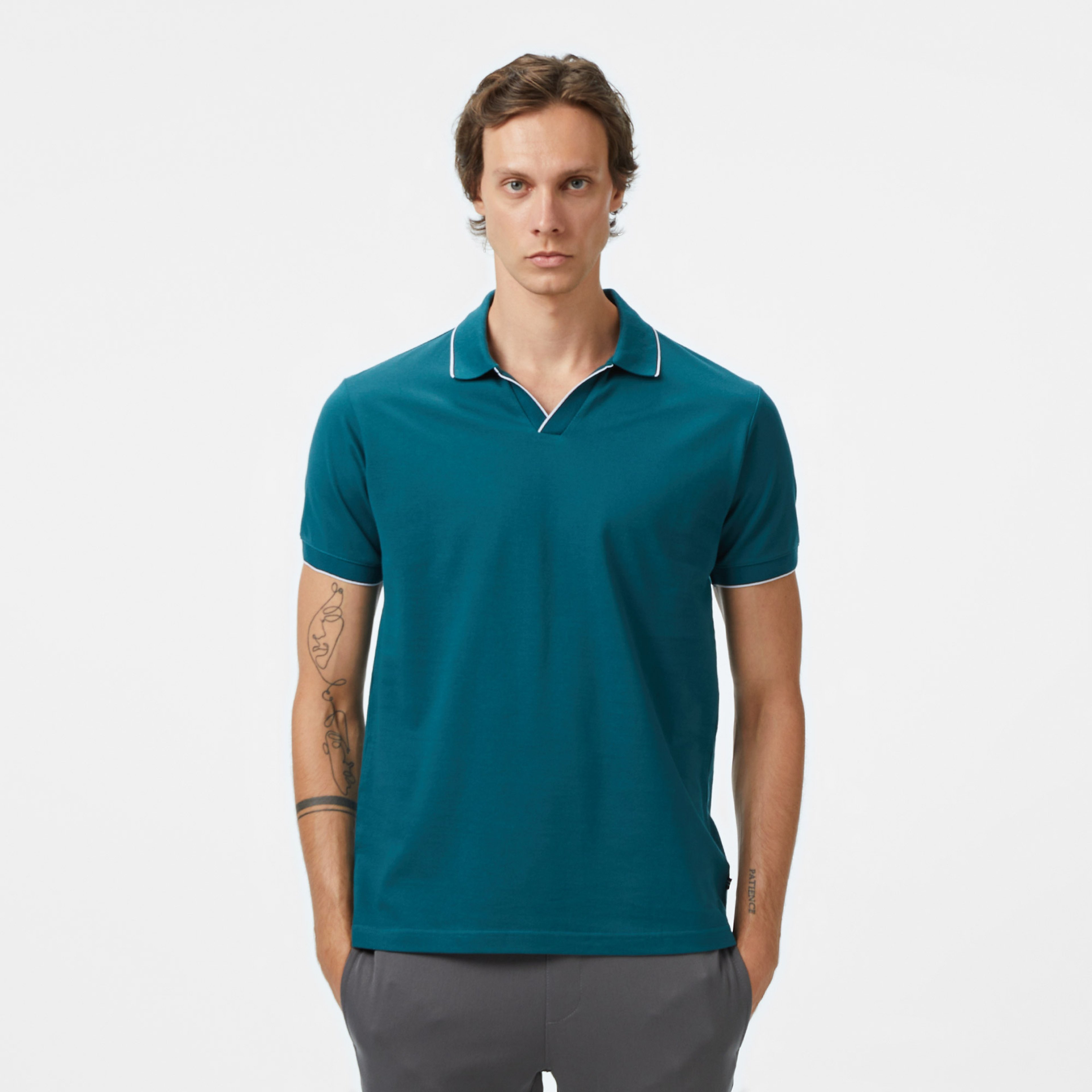Nautica Erkek Yeşil Classic Fit Polo