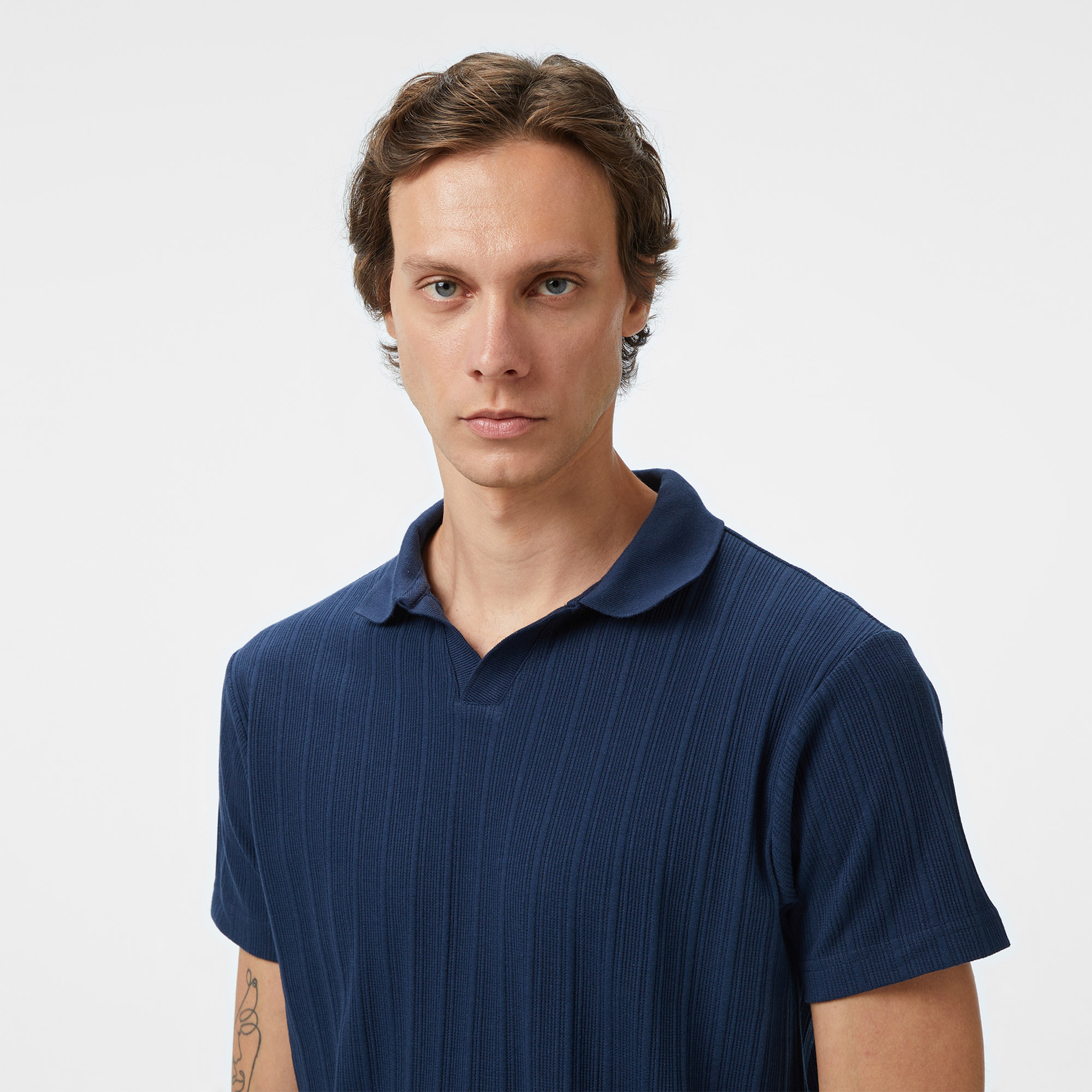 Nautica Erkek Lacivert Classic Fit Polo