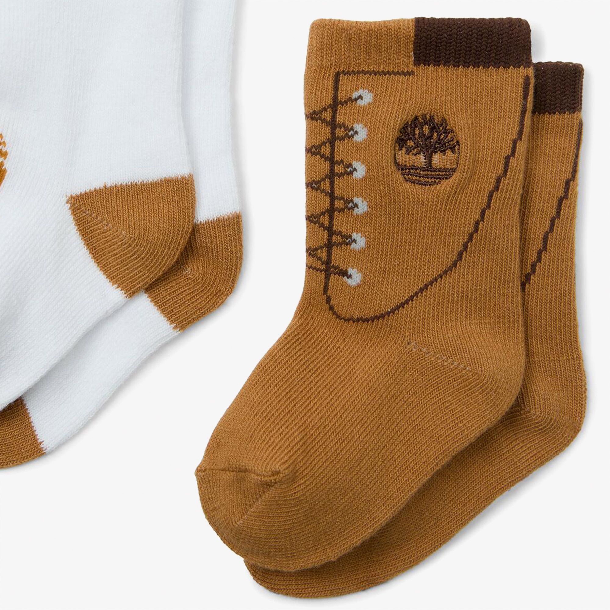 Timberland Boot Bebek Sarı 2'li Çorap