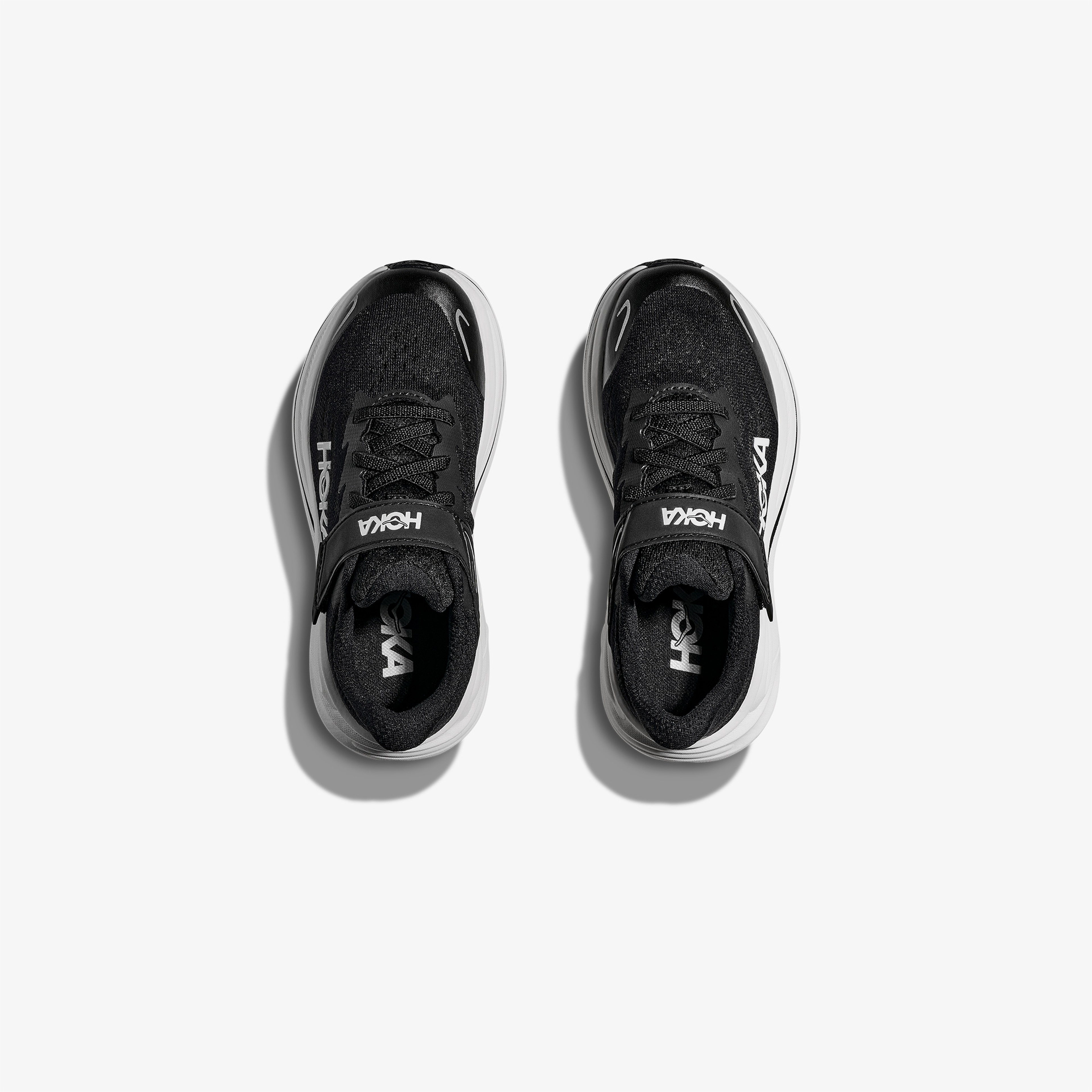 Hoka Clifton 10 Çocuk Siyah Koşu Ayakkabısı