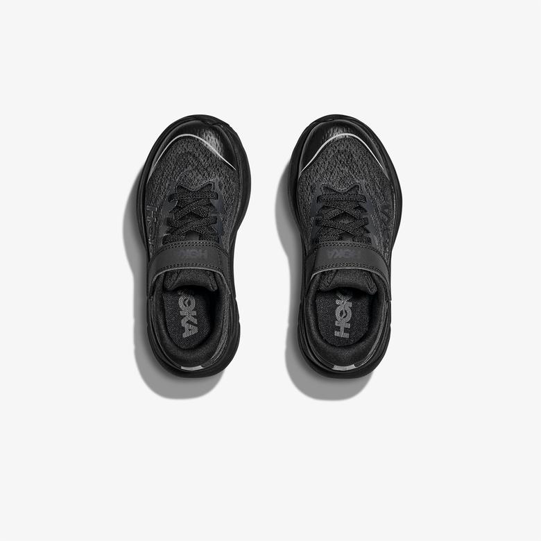 Hoka Rincon 4 Çocuk Siyah Koşu Ayakkabısı