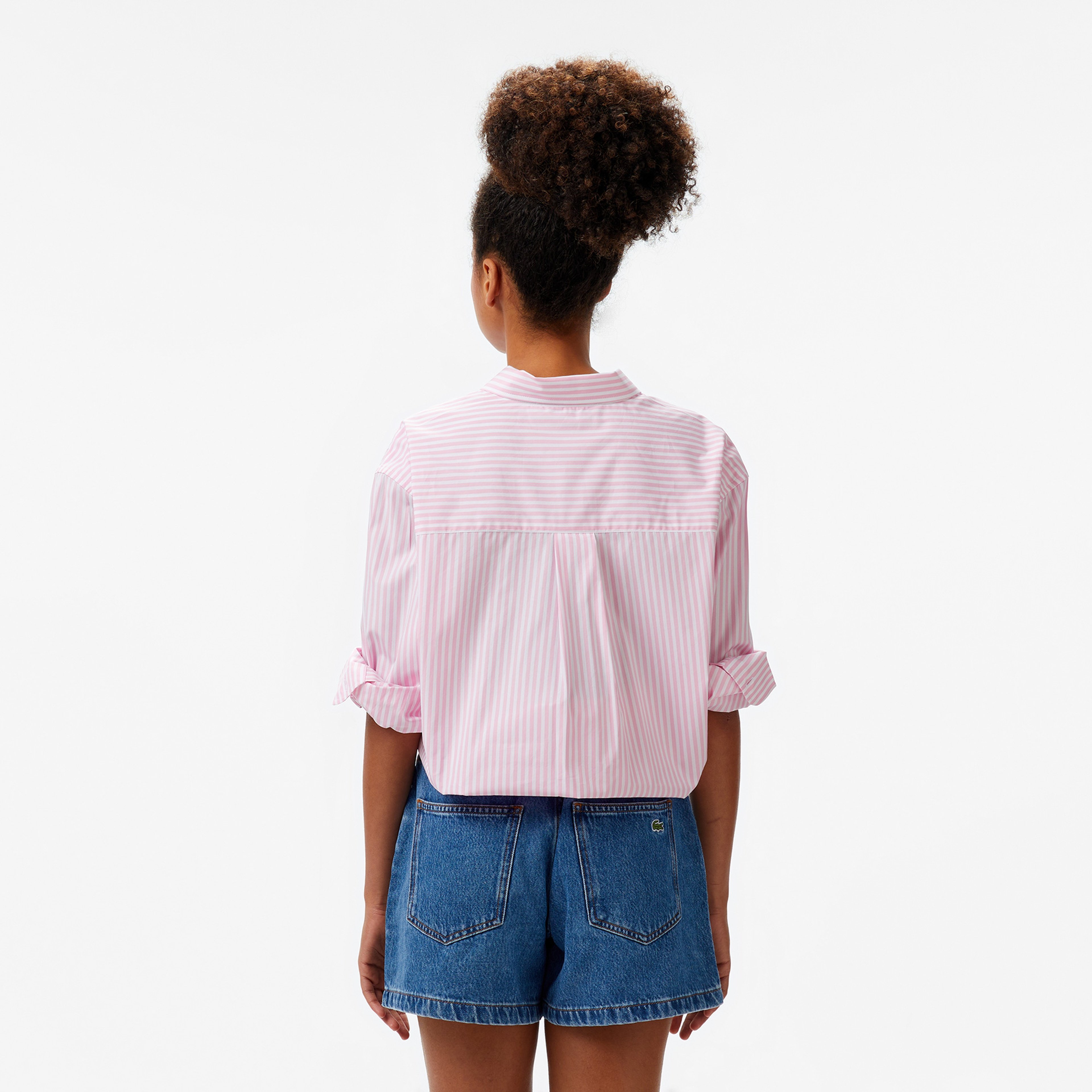 Les Benjamins Unisex Pembe Gömlek