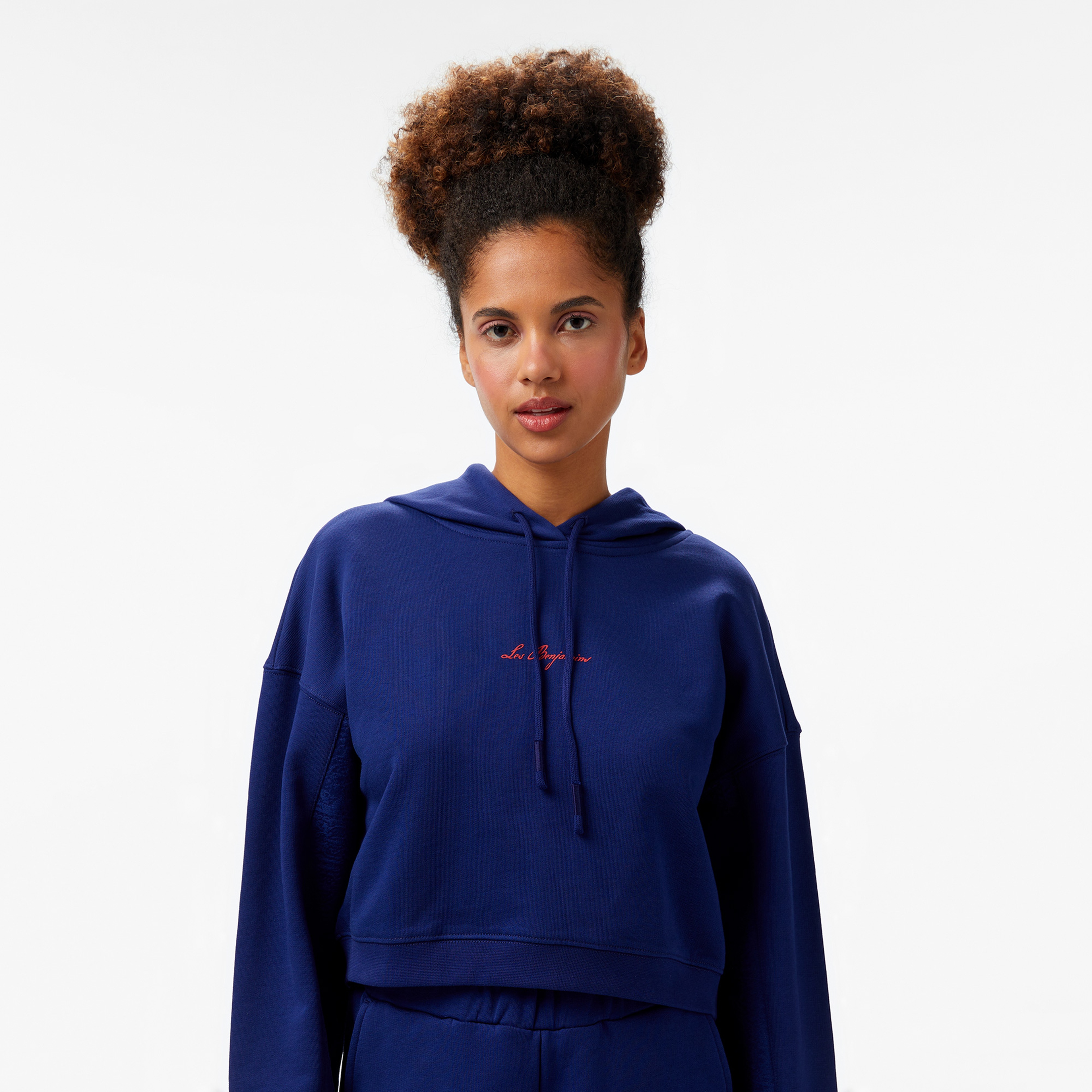 Les Benjamins Kadın Lacivert Hoodie