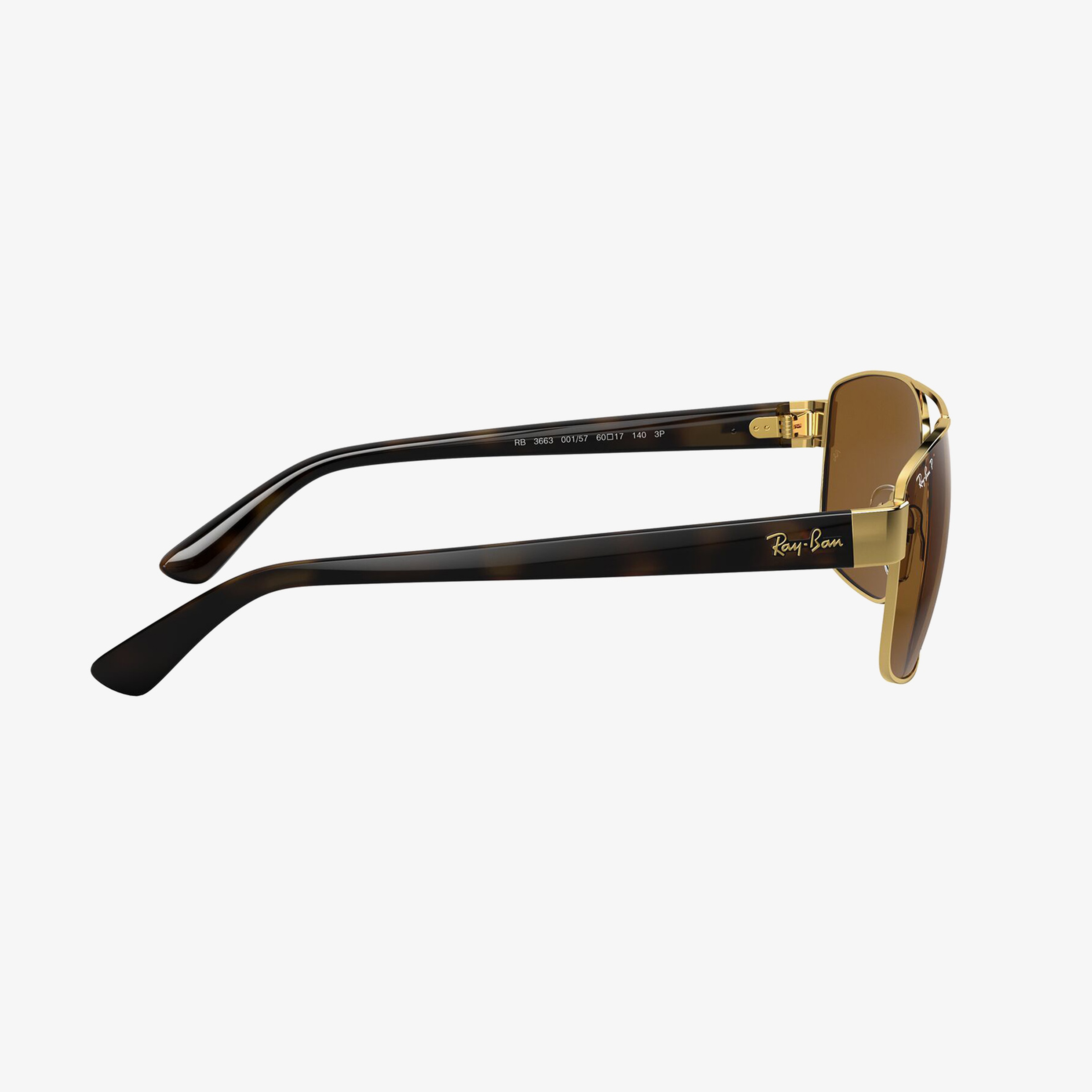 Ray-Ban Erkek Shiny Altın Rengi Güneş Gözlüğü