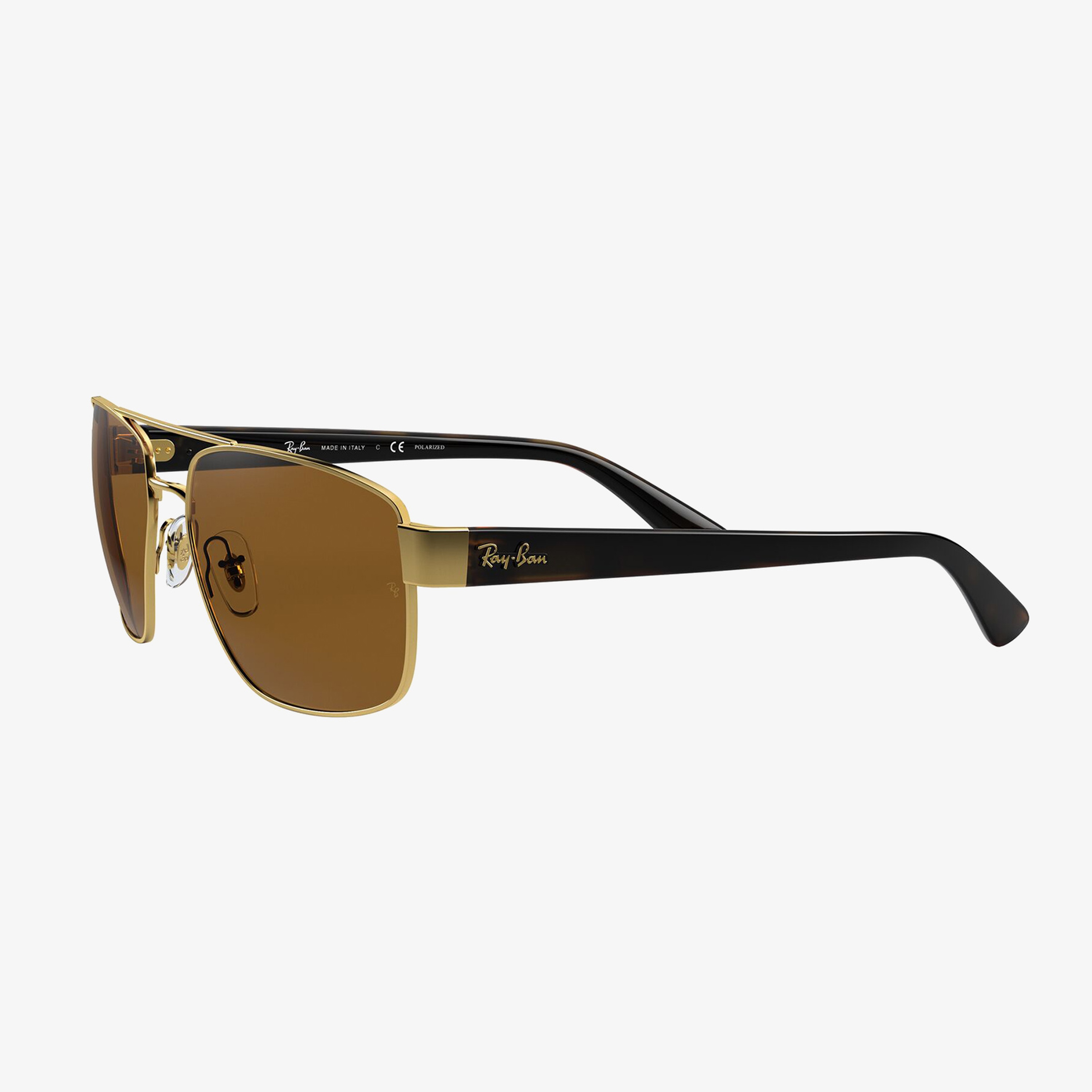 Ray-Ban Erkek Shiny Altın Rengi Güneş Gözlüğü