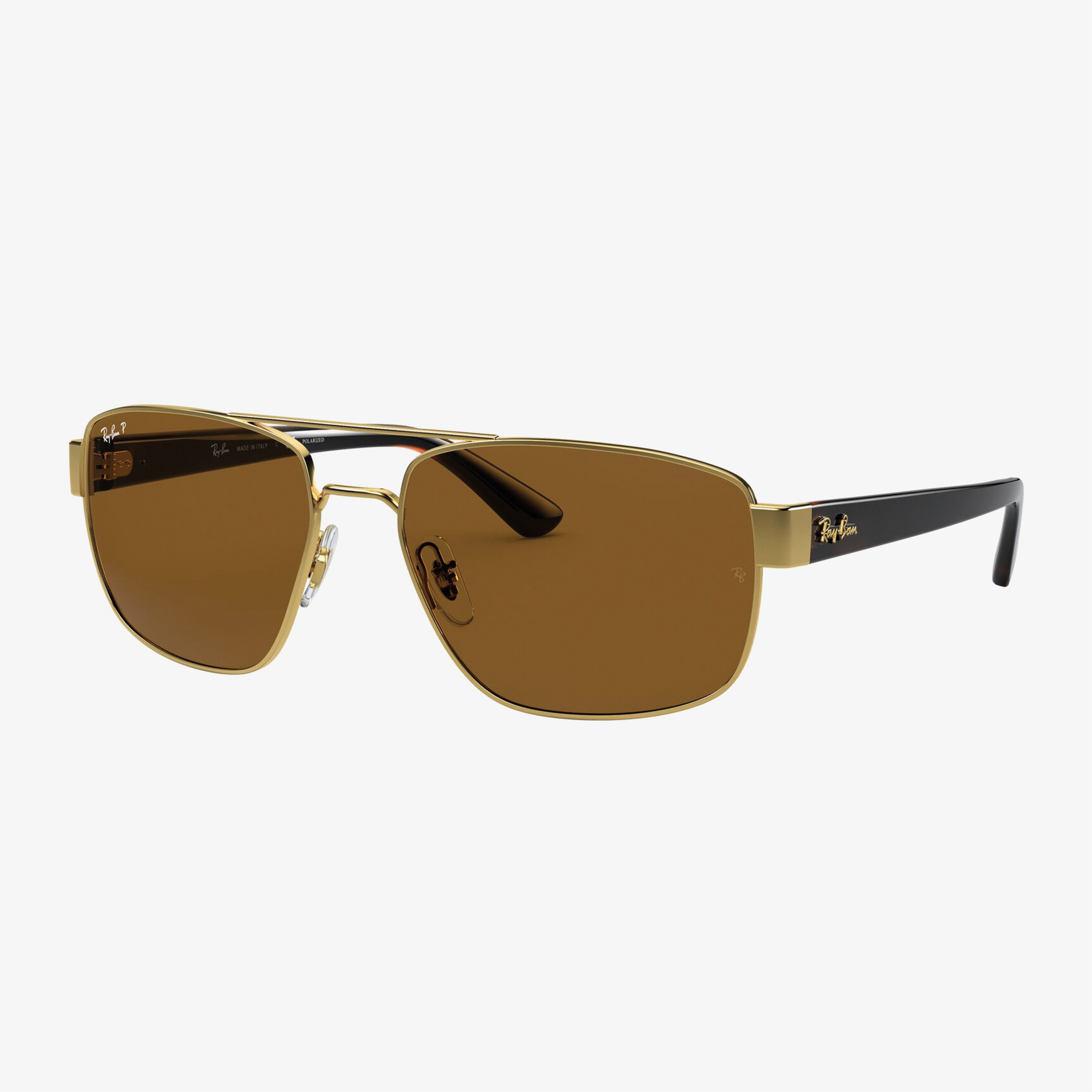 Ray-Ban Erkek Shiny Altın Rengi Güneş Gözlüğü