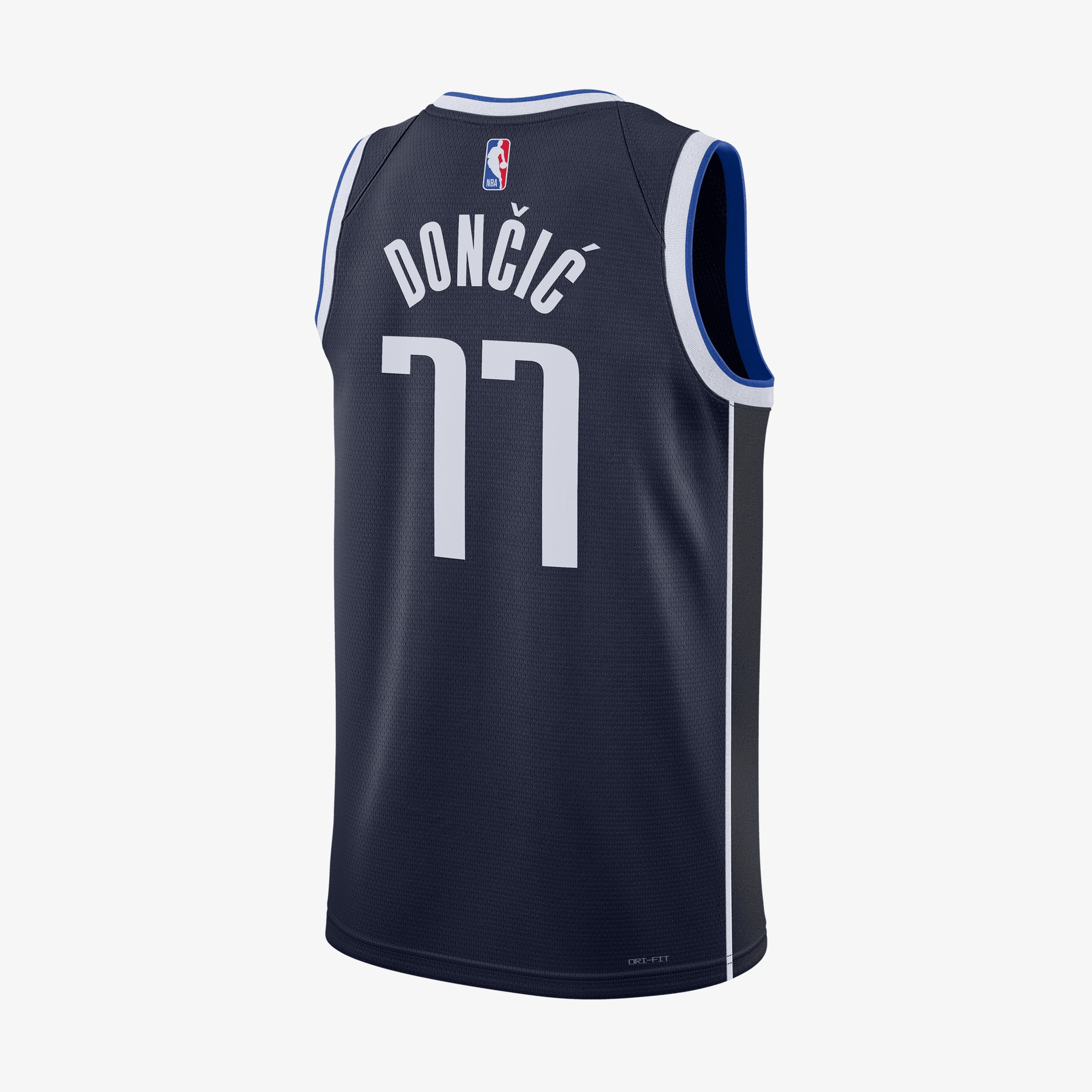 Nike Dallas Mavericks Luka Doncic Erkek Mavi Basketbol Forması